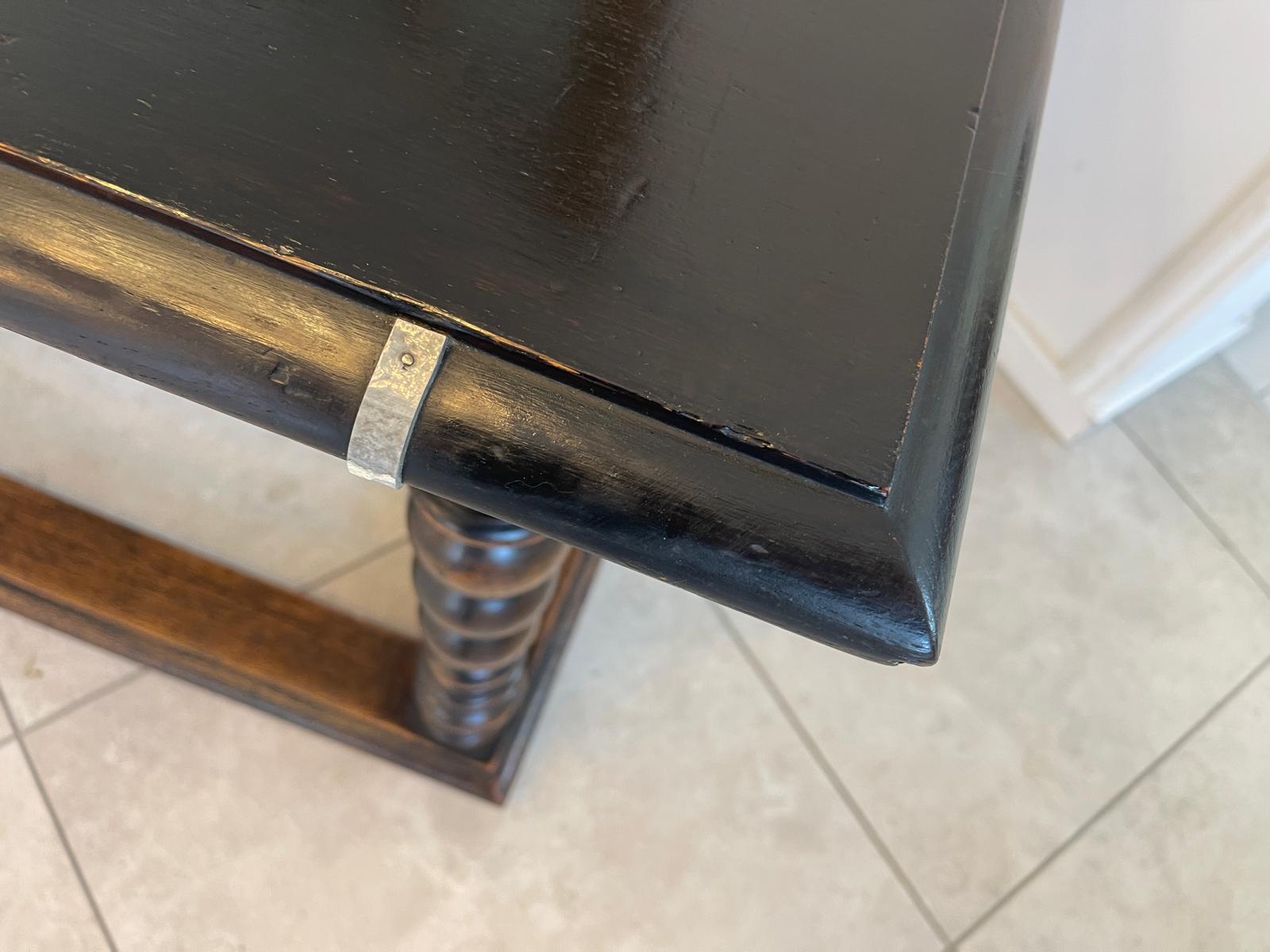 Sale Originaler Prächtiger Tisch Barocktisch Säulentisch G1205
