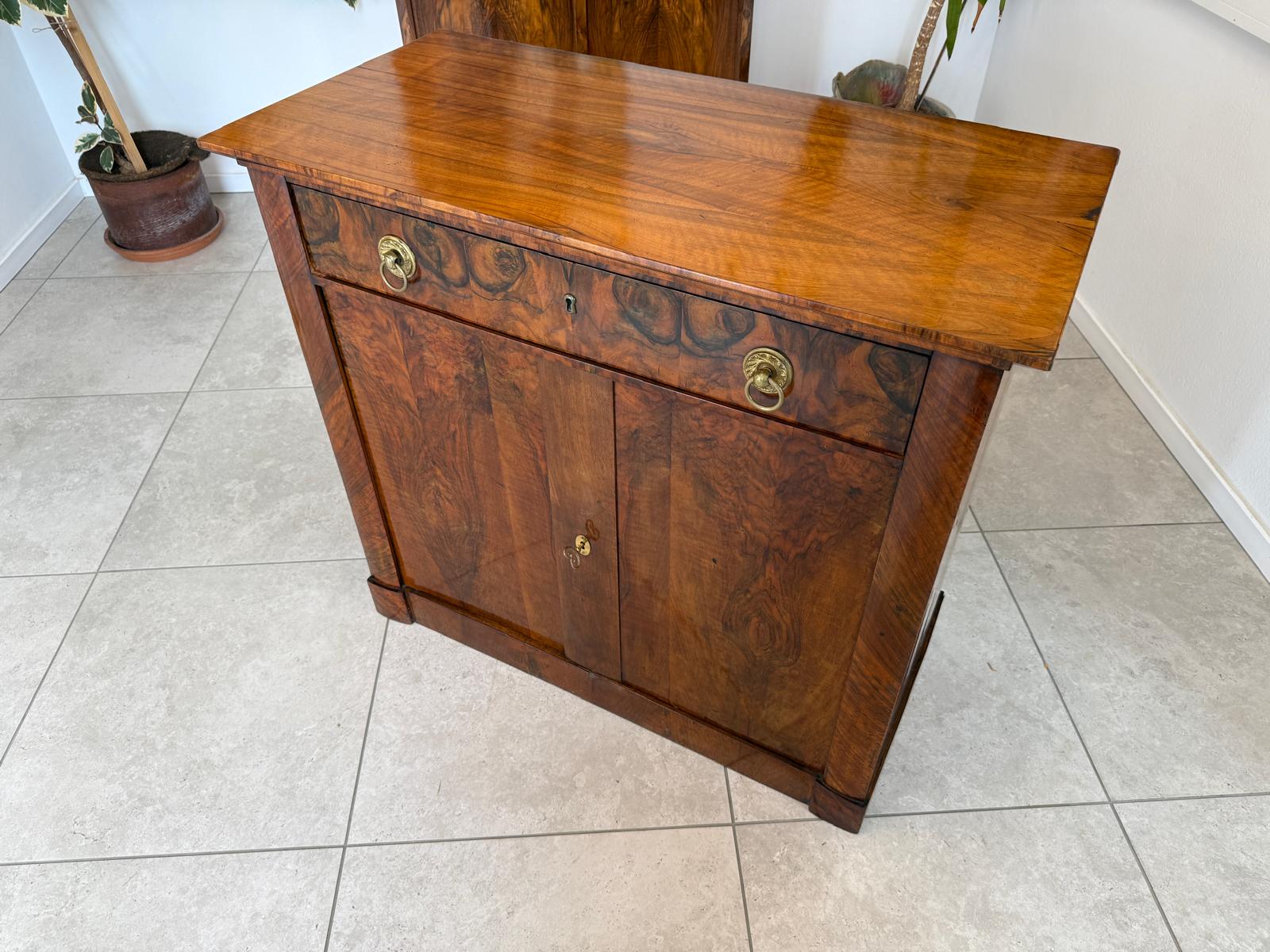 Antikes originales Biedermeier Trumeau Anrichte Kommode Antiquität G1876