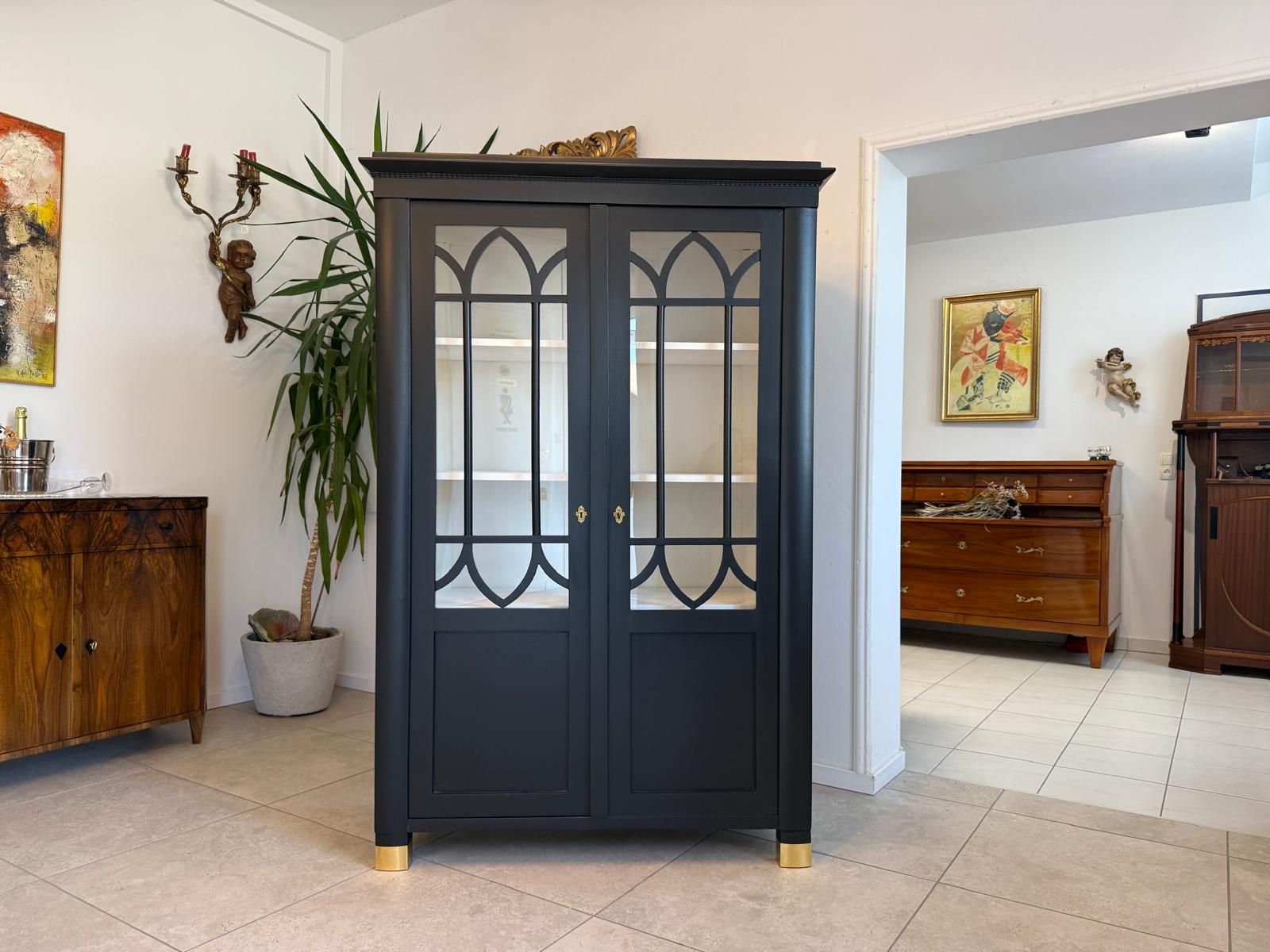 Sale Jugendstil Vitrine / Bücherschrank/ Antiquität / Originalstück G1971