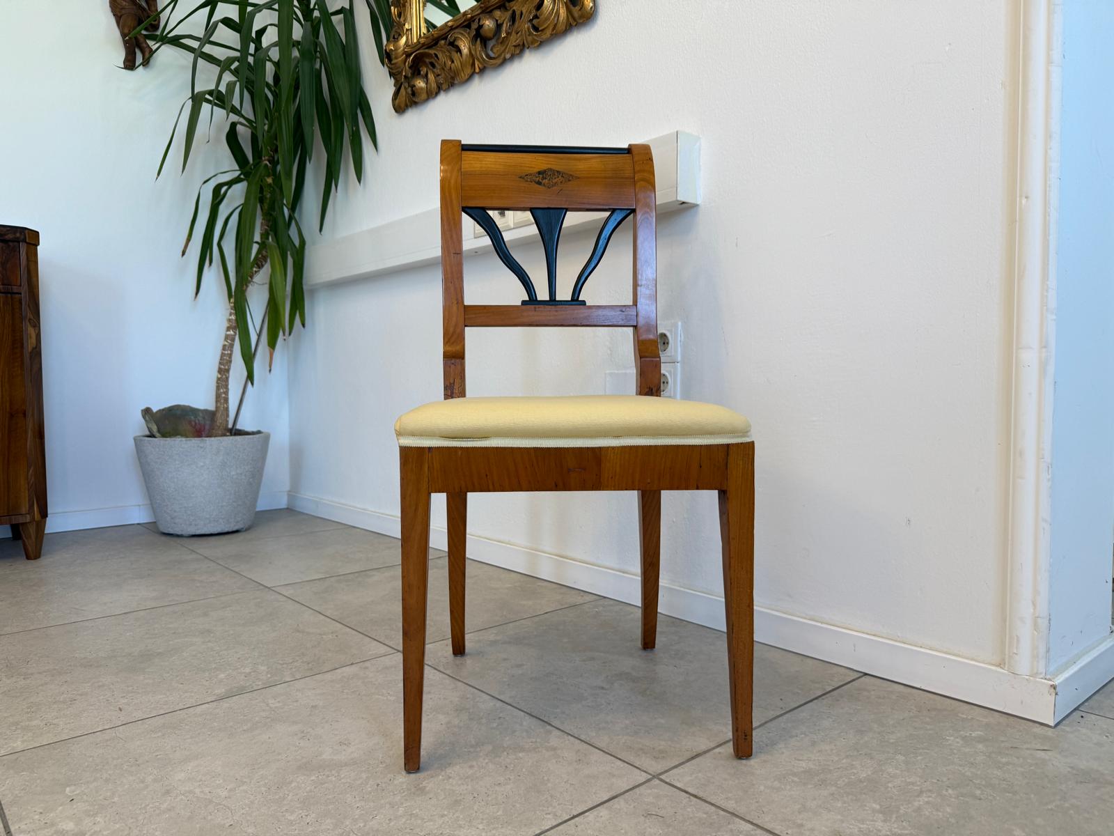 Originaler Biedermeier Sessel Antik Nussholz Antiquität G1897