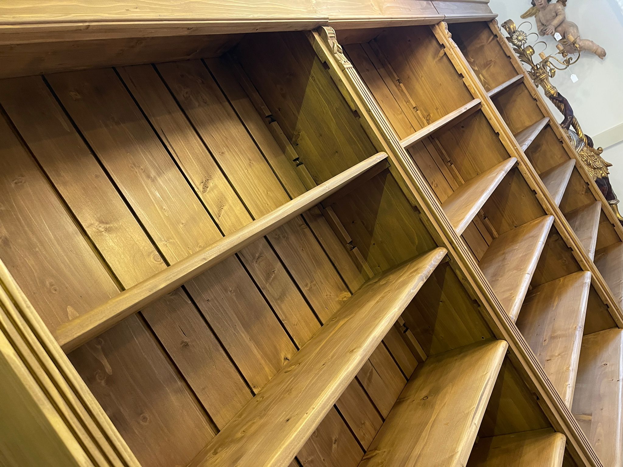 Grosses Bücherregal Stellage Bücherschrank Bauernkasten Bücherwand A5437