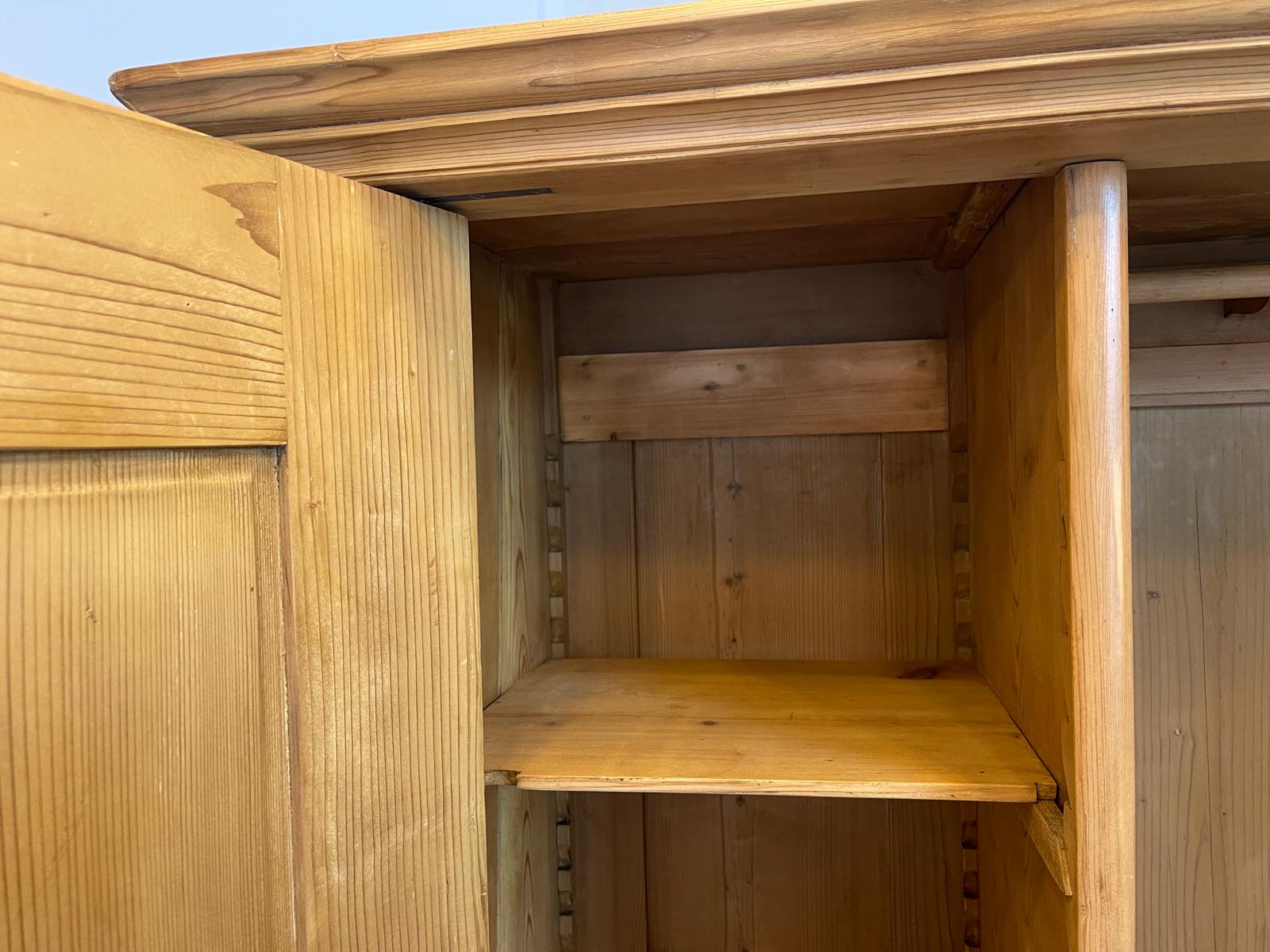 Steirischer Gründerzeit Bauernschrank Naturholzschrank G1091