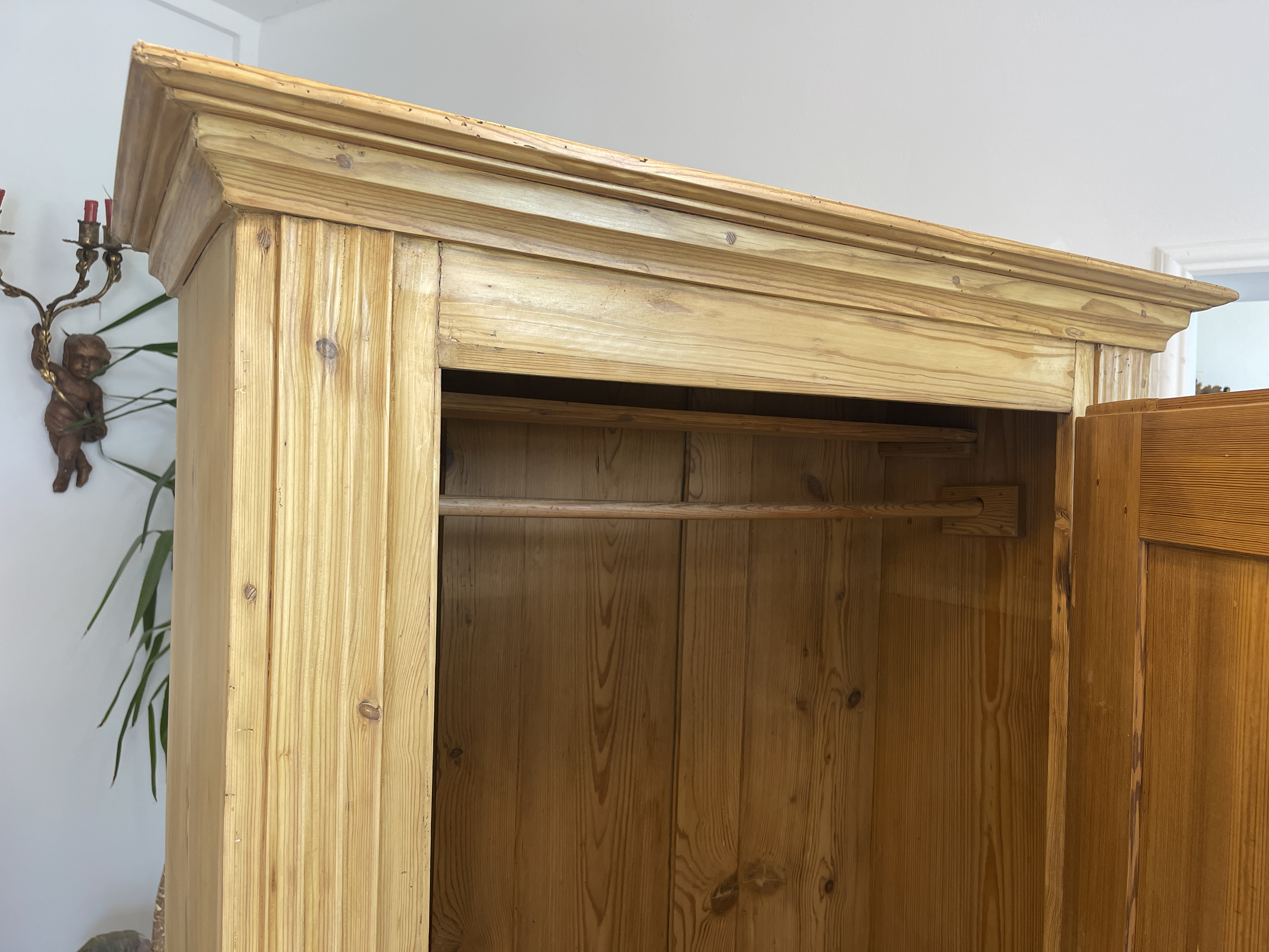 IMG_8417 Biedermeier Bauernschrank Naturholzschrank A4402