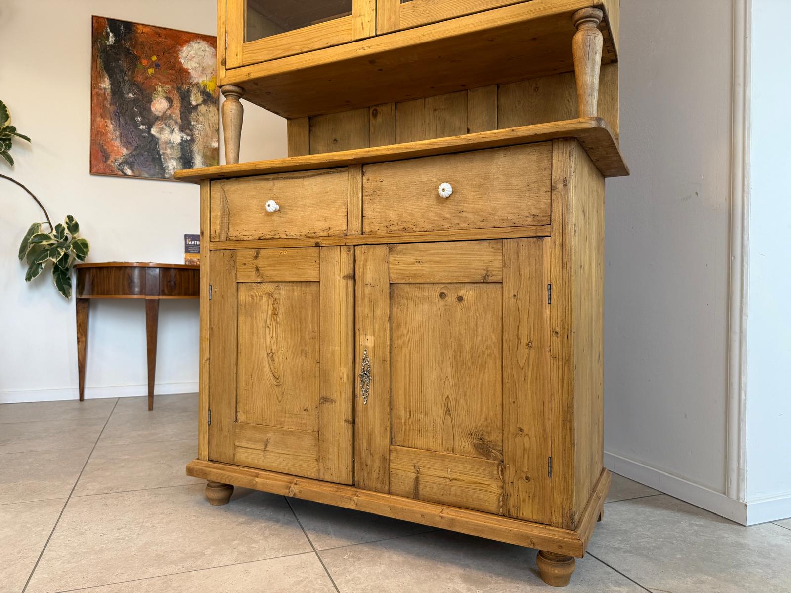 Jugendstil Küchenschrank Küchenkredenz Antik G2333