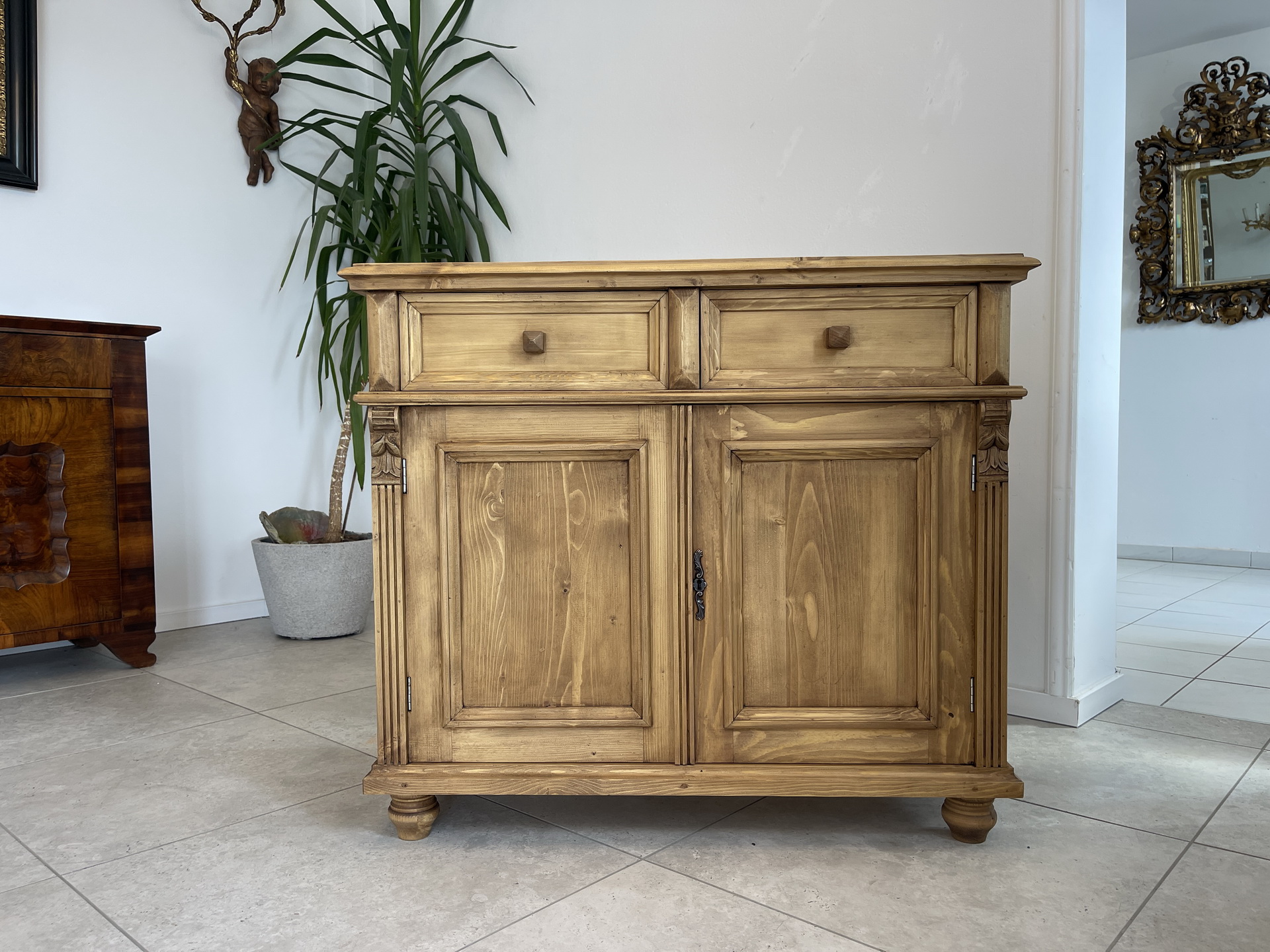 biedermeier_173usITuHaeuRBhX Bäuerliche Anrichte Kommode Kasterl A4313