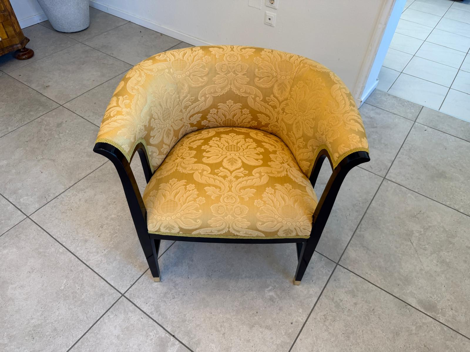 Traum Jugendstil Designersessel Fauteuil Traumexemplar D2686