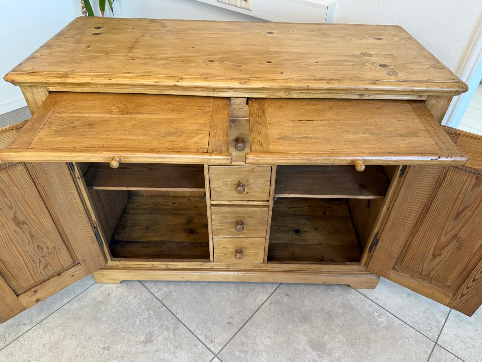 Restaurierte Biedermeier Anrichte Ladenkommode Antiquität G1789