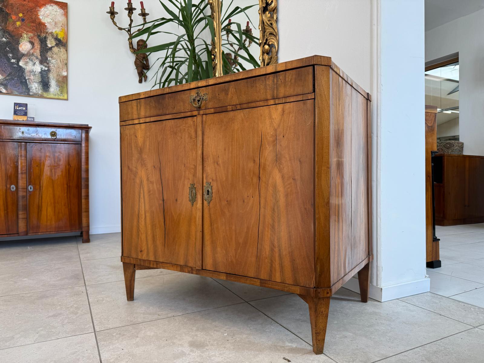 Biedermeier Trumeau Anrichte Schrank Originalstück Authentikum D2387