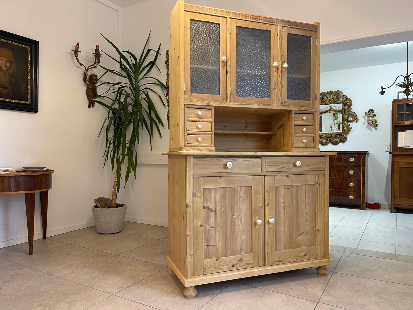 Jugendstil Küchenbuffet Küchenschrank Küchenkredenz G1063
