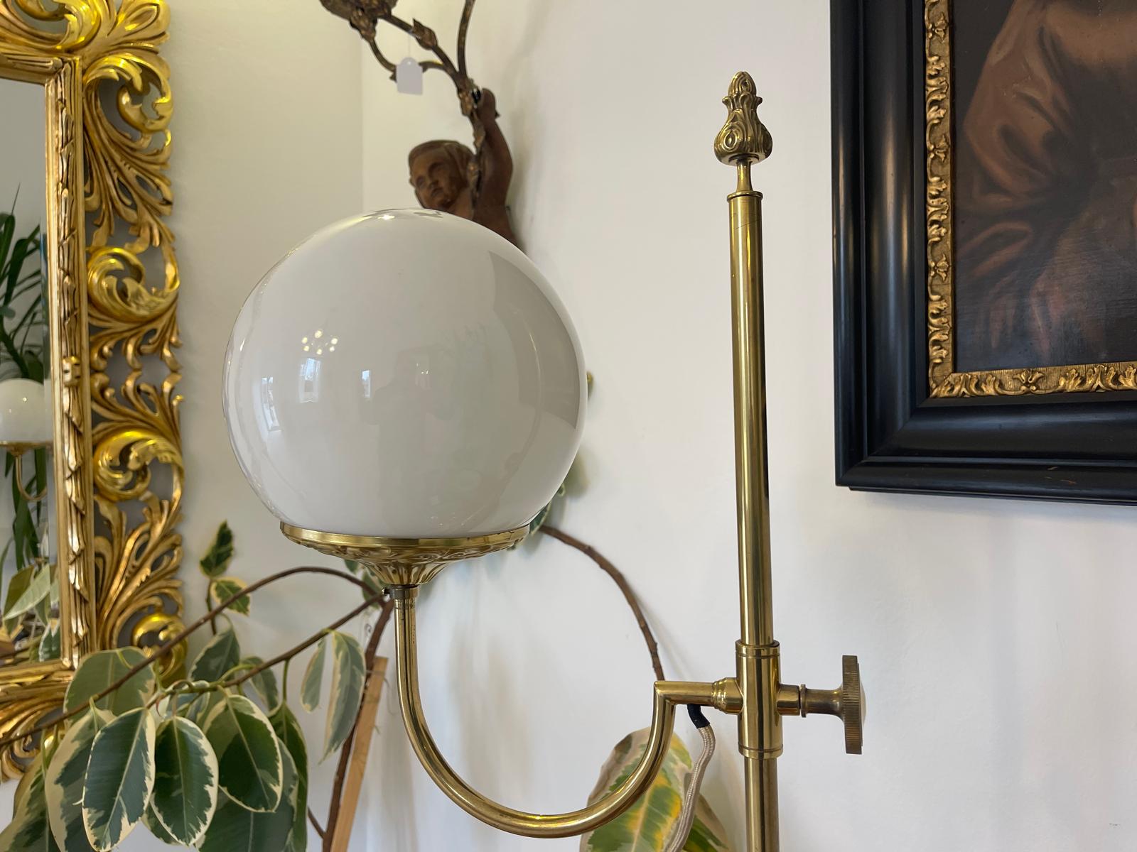 Leseleuchte Lampe Messinglampe Jugendstil Leuchte G1343