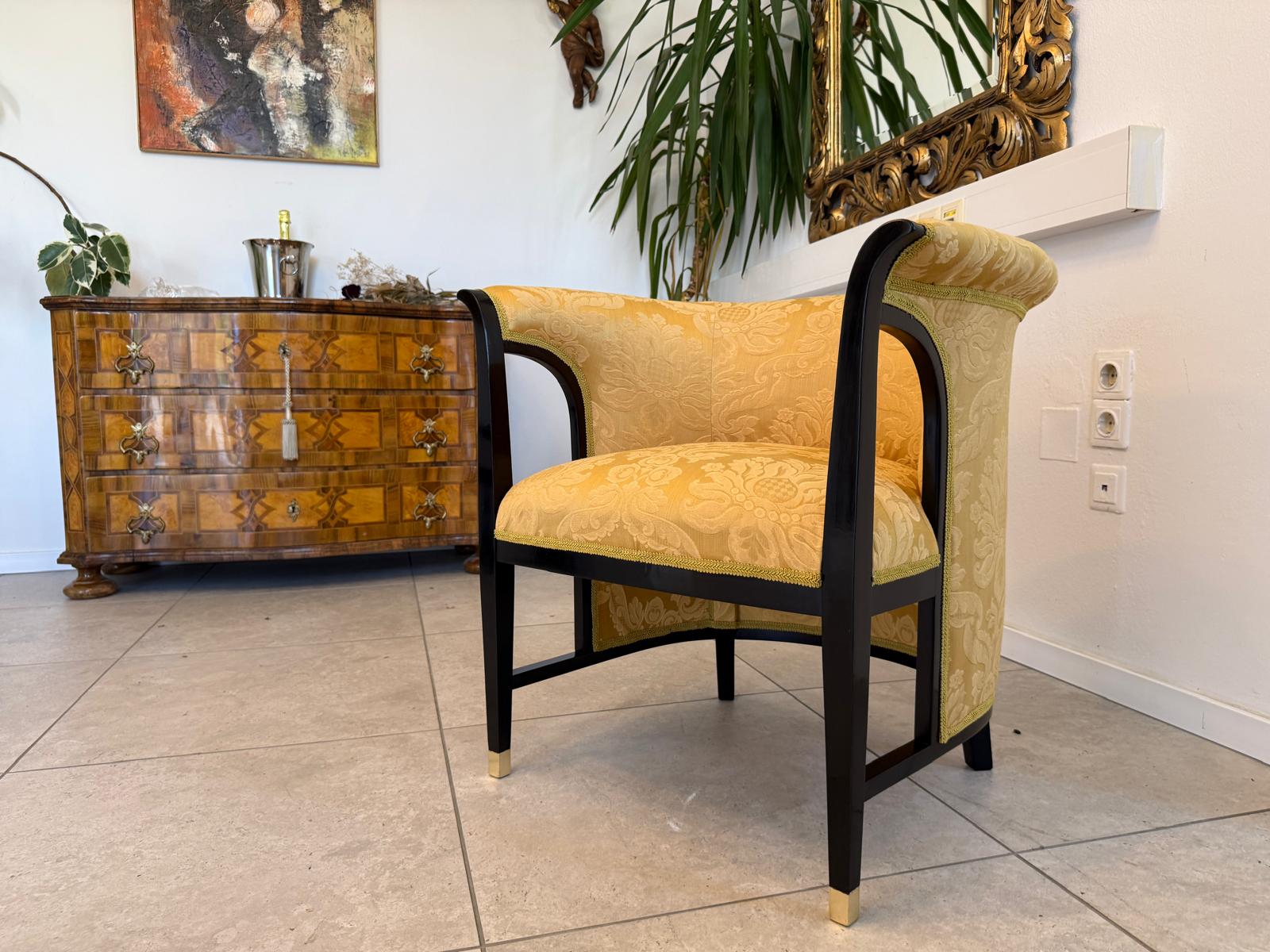 Traum Jugendstil Designersessel Fauteuil Traumexemplar D2686