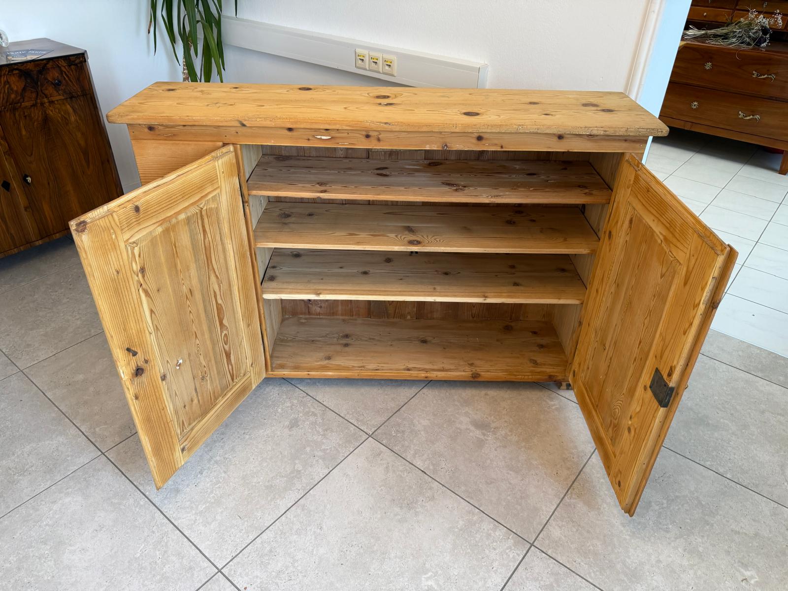 Bäuerliche Biedermeier Anrichte Kommode Kasterl Sideboard G1945