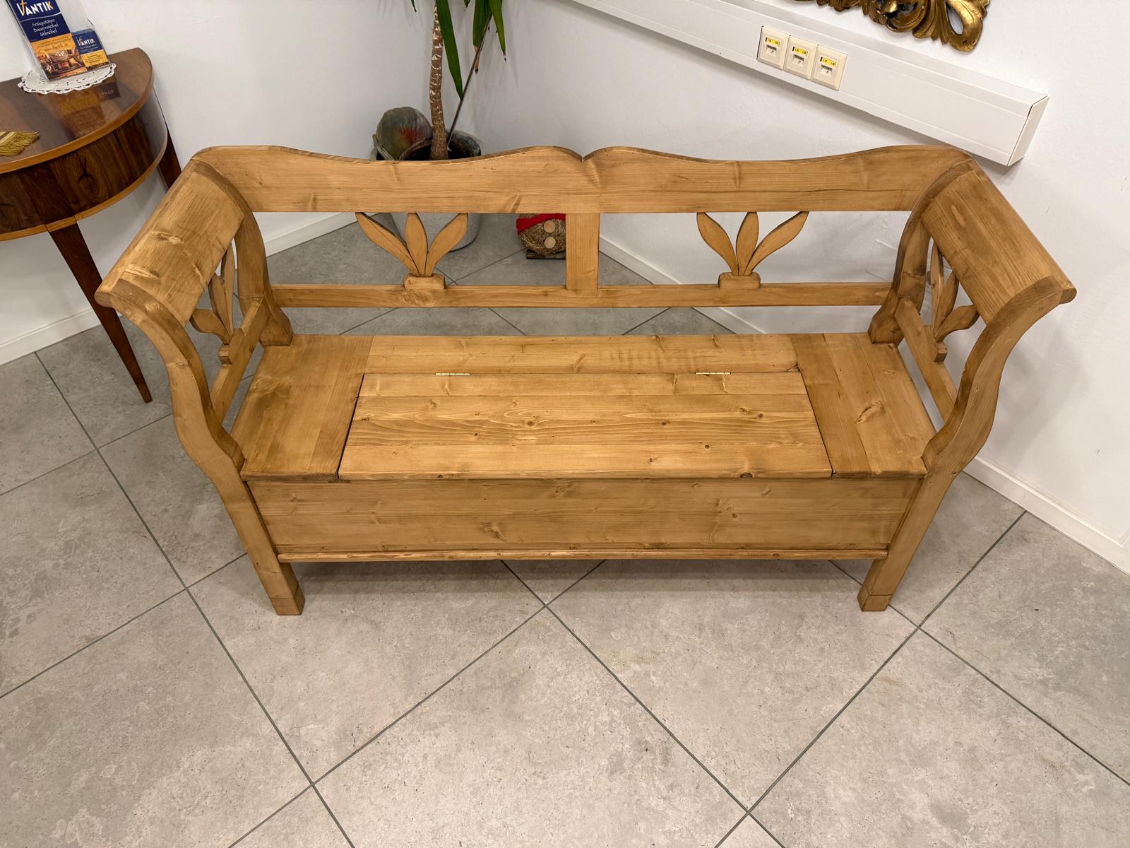 Truhenbank Küchenbank Bauernmöbel Bauernmöbel G2360