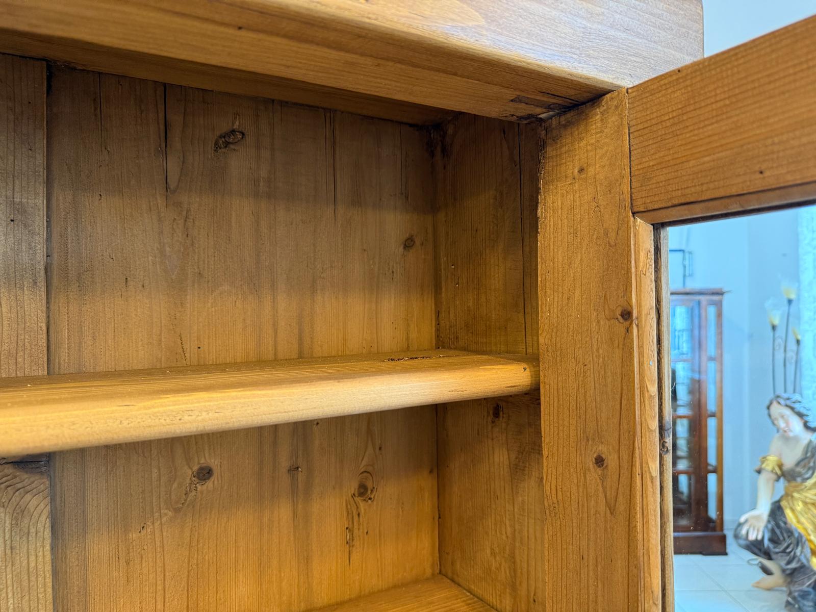 Jugendstil Küchenschrank Naturholz Fichtenholz Kredenz UrigG2137