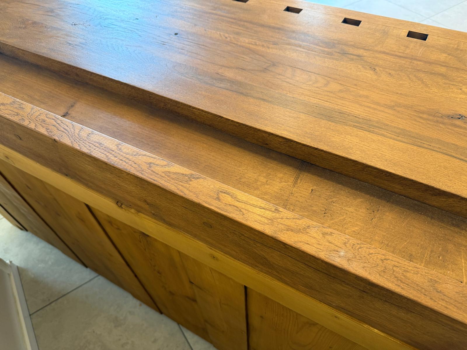 Hobelbank,Werkbank Ladentisch Apothekertisch Designertisch D2849