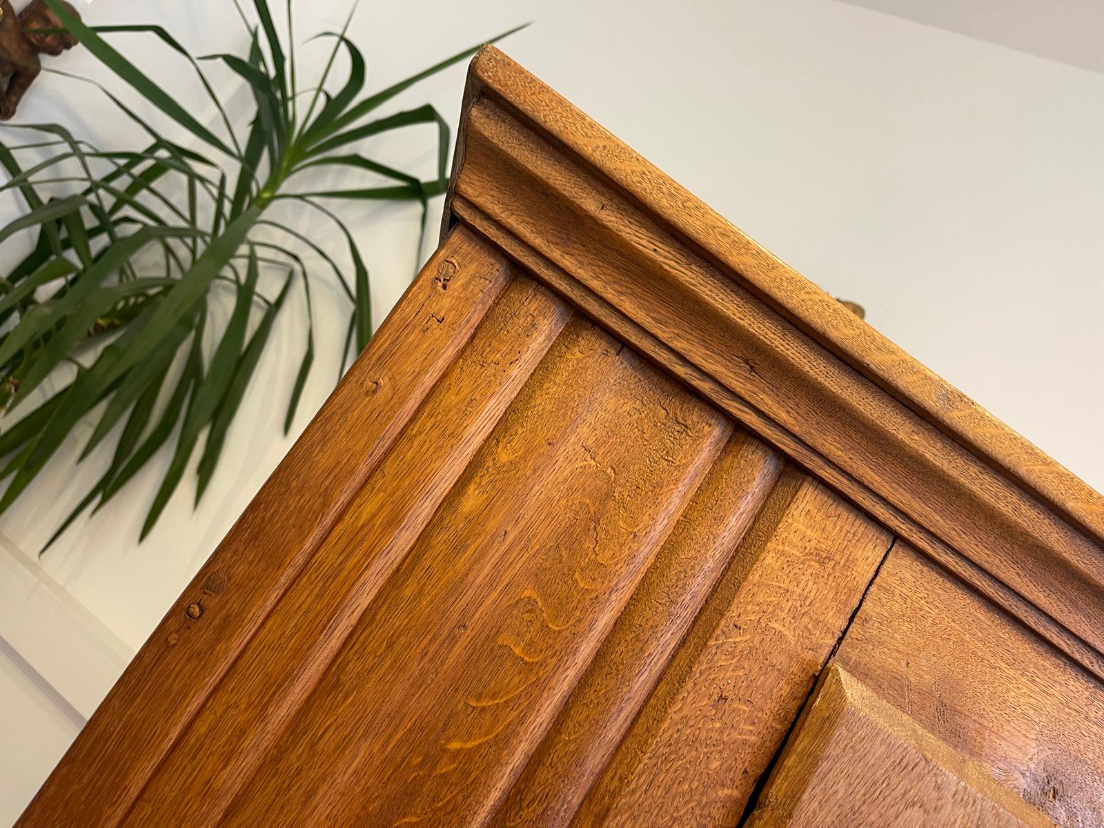 Originaler Eichenschrank Rauchschrank Kasten um 1800 G1344