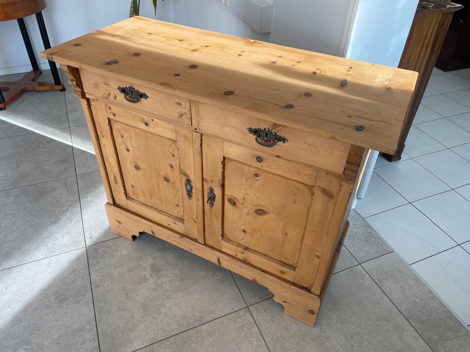 Zirbenholz Anrichte Sideboard Schrank Bauernmöbel G1308