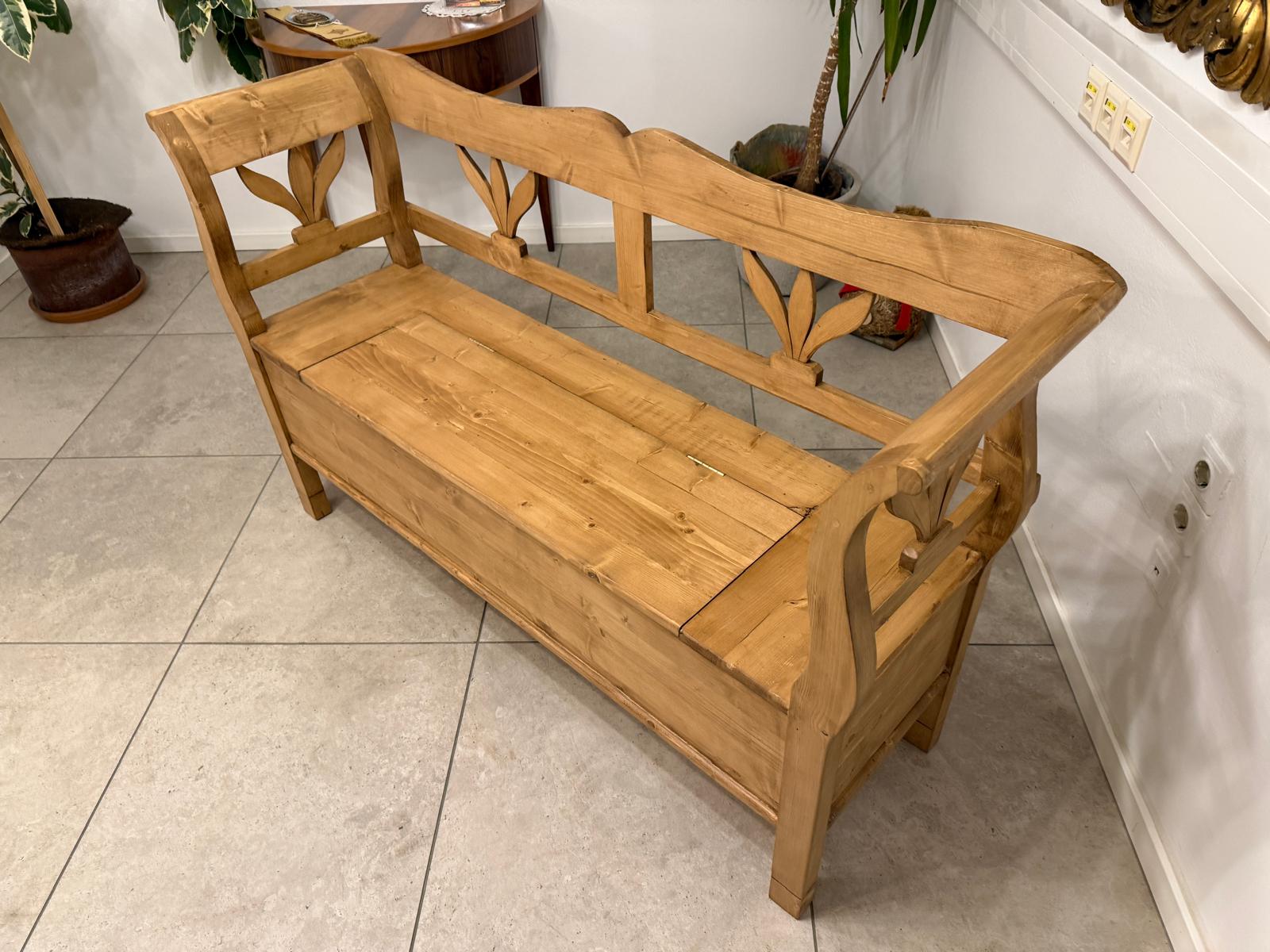 Truhenbank Küchenbank Bauernmöbel Bauernmöbel G2360