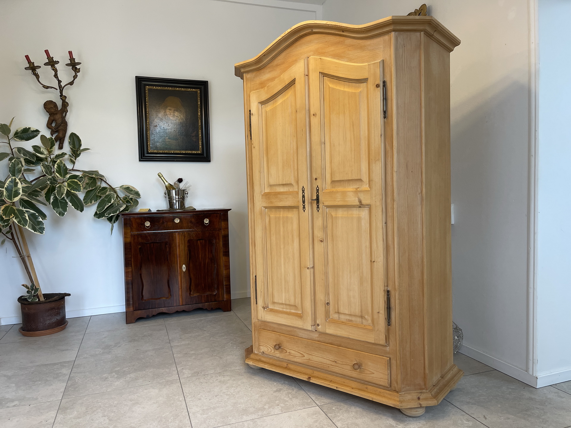 Bauernschrank Landhausschrank Barockstil Schrank B1856