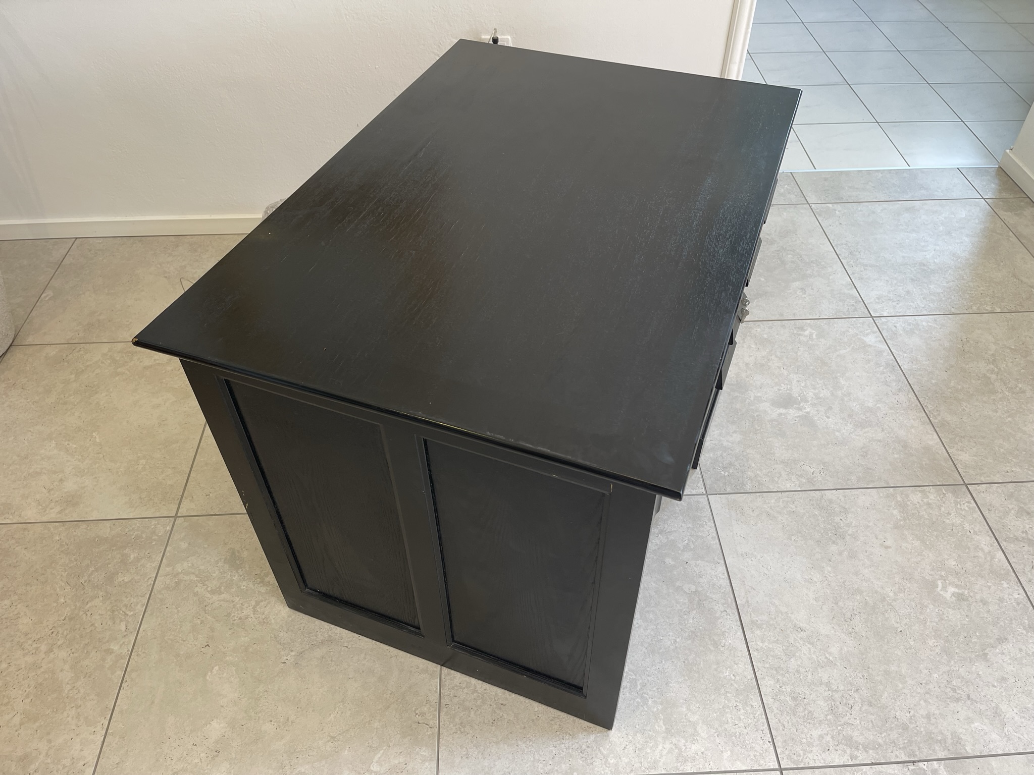Biedermeier-Barock_39pz8BwptpyBkaH Art Deco Sekretär Schreibtisch aus Eichenholz mit 5 Schubladen B1152