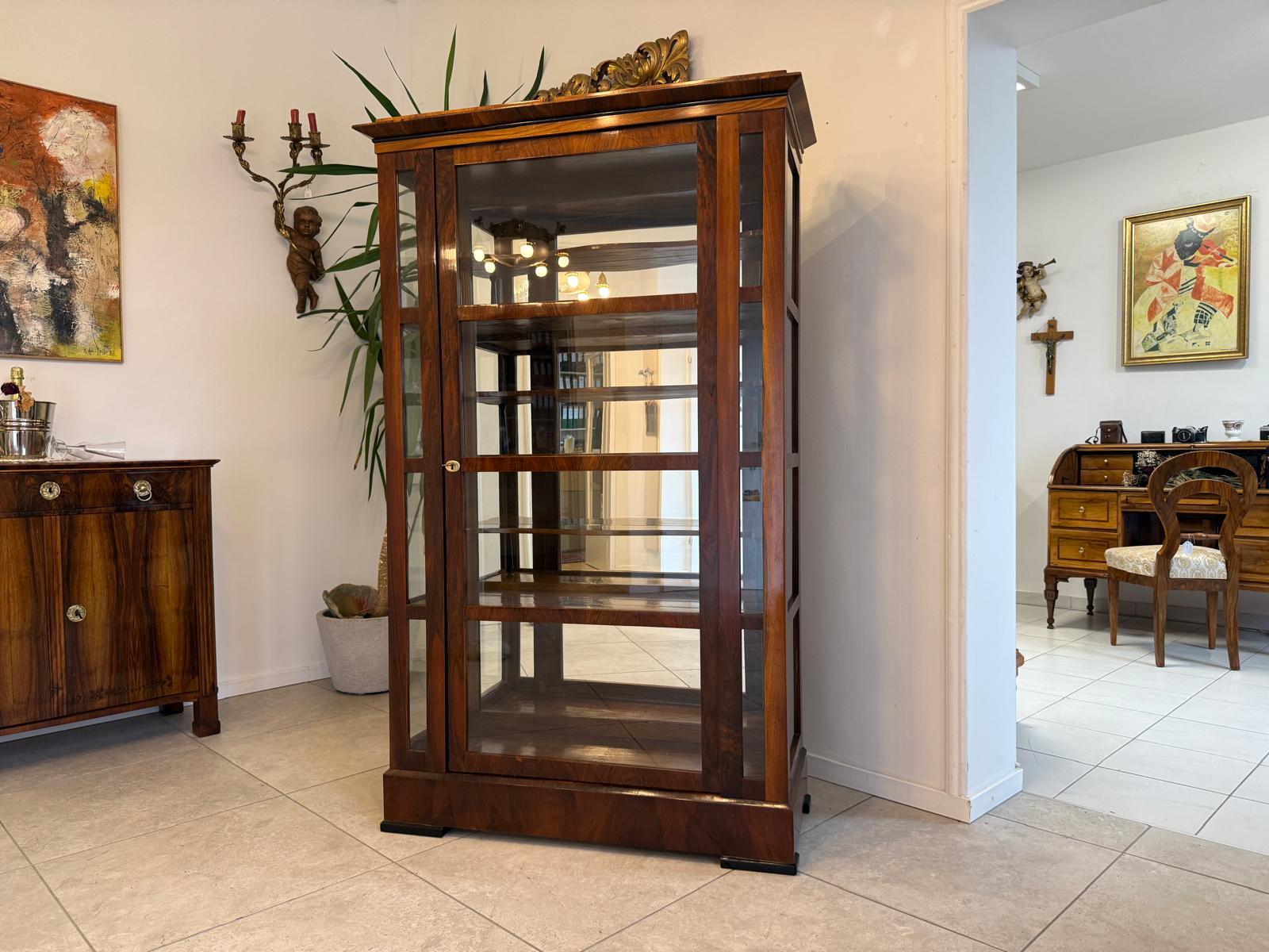 SALE Restaurierte Biedermeier Vitrine Bücherschrank ANTIQUITÄT G2084 SALE Restaurierte Biedermeier Vitrine Bücherschrank ANTIQUITÄT G2084