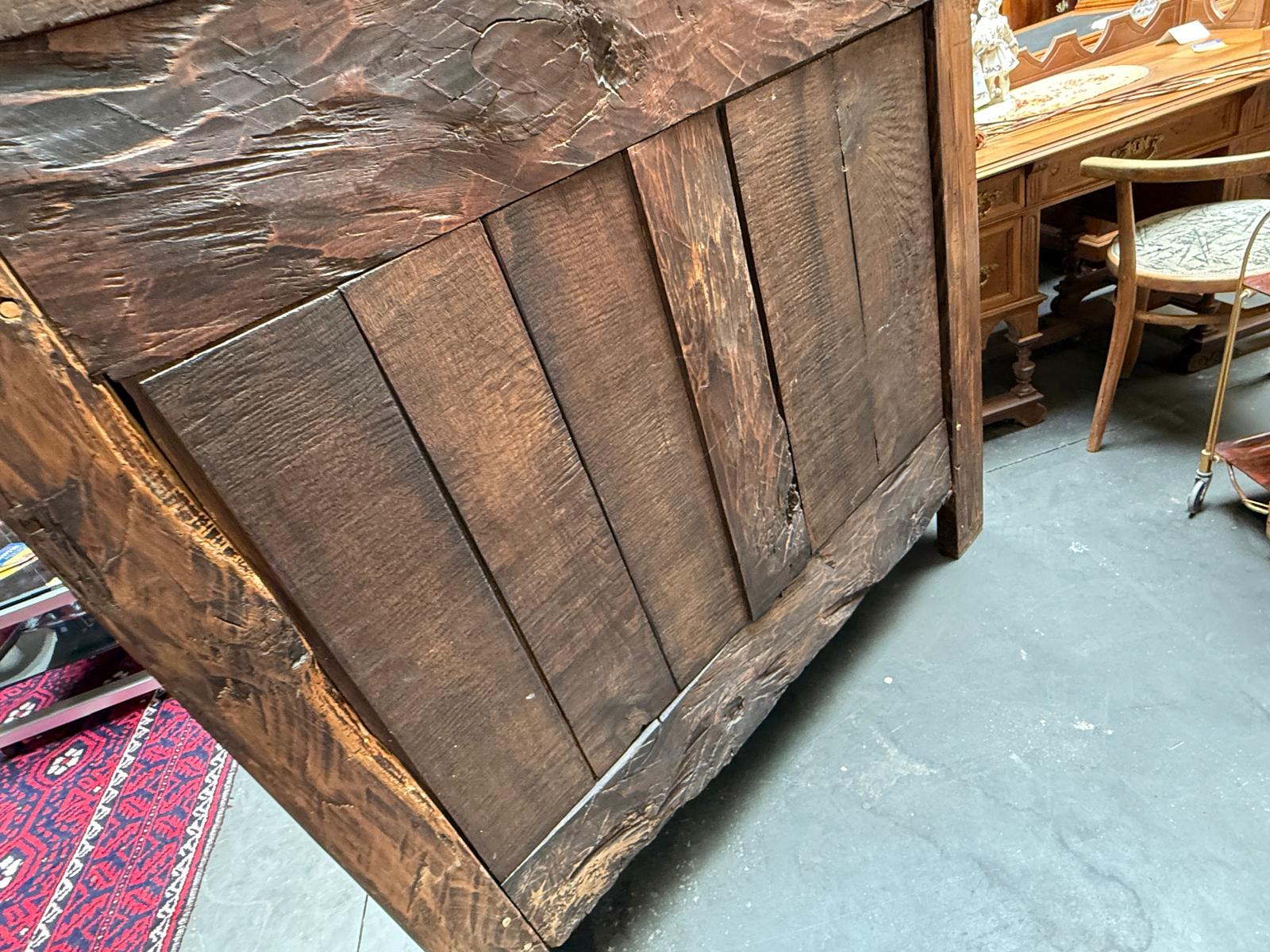 Kabinettschrank um 1800 – viertürig, Nussbaum, Originalzustand Antiquität ifantik G2036