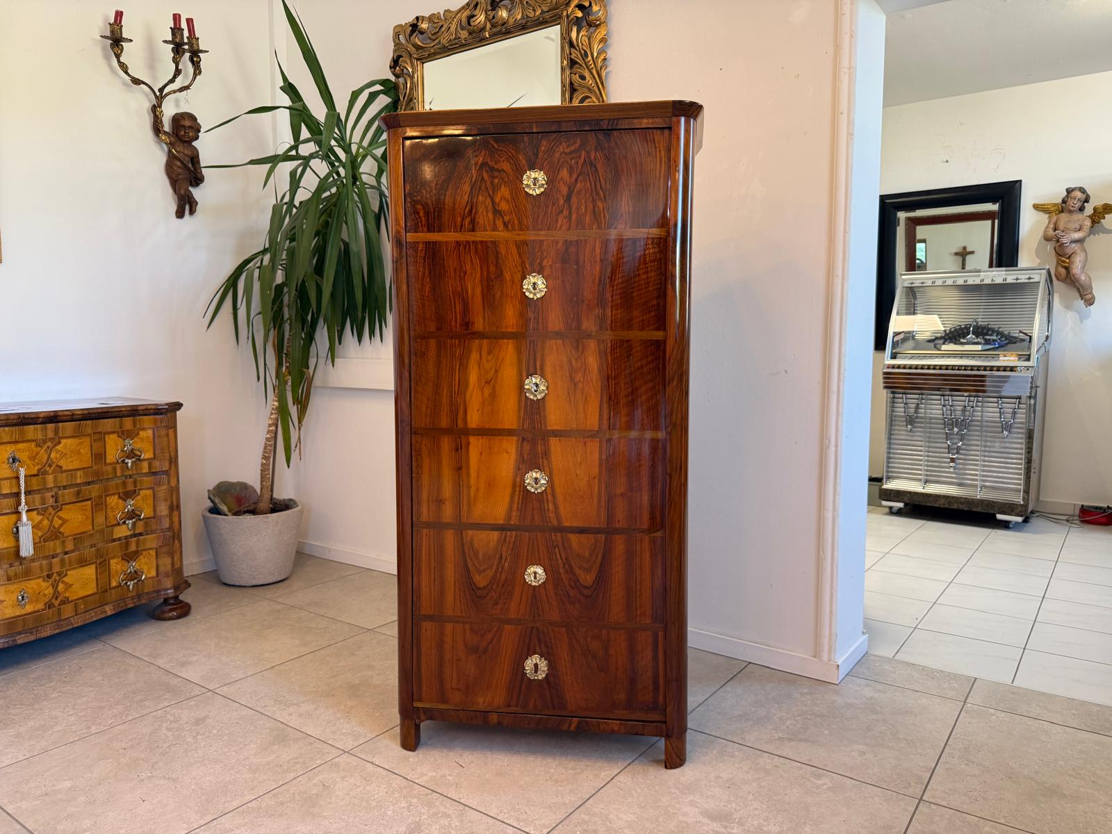 Biedermeier Schrank Blenderschrank Restauriert Antiquität D2605