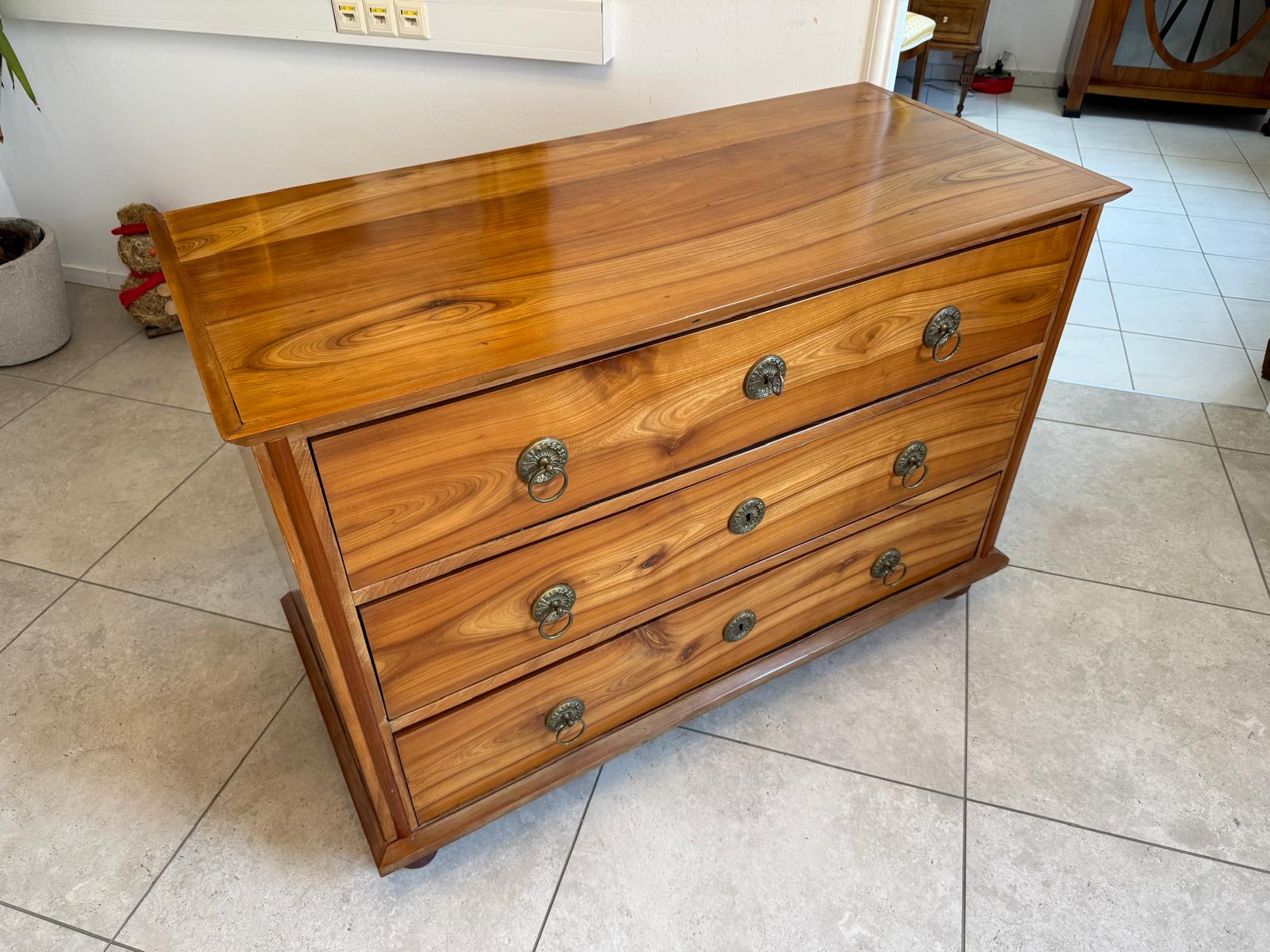 Sale Originale Biedermeier Kommode Kirschholz G2253