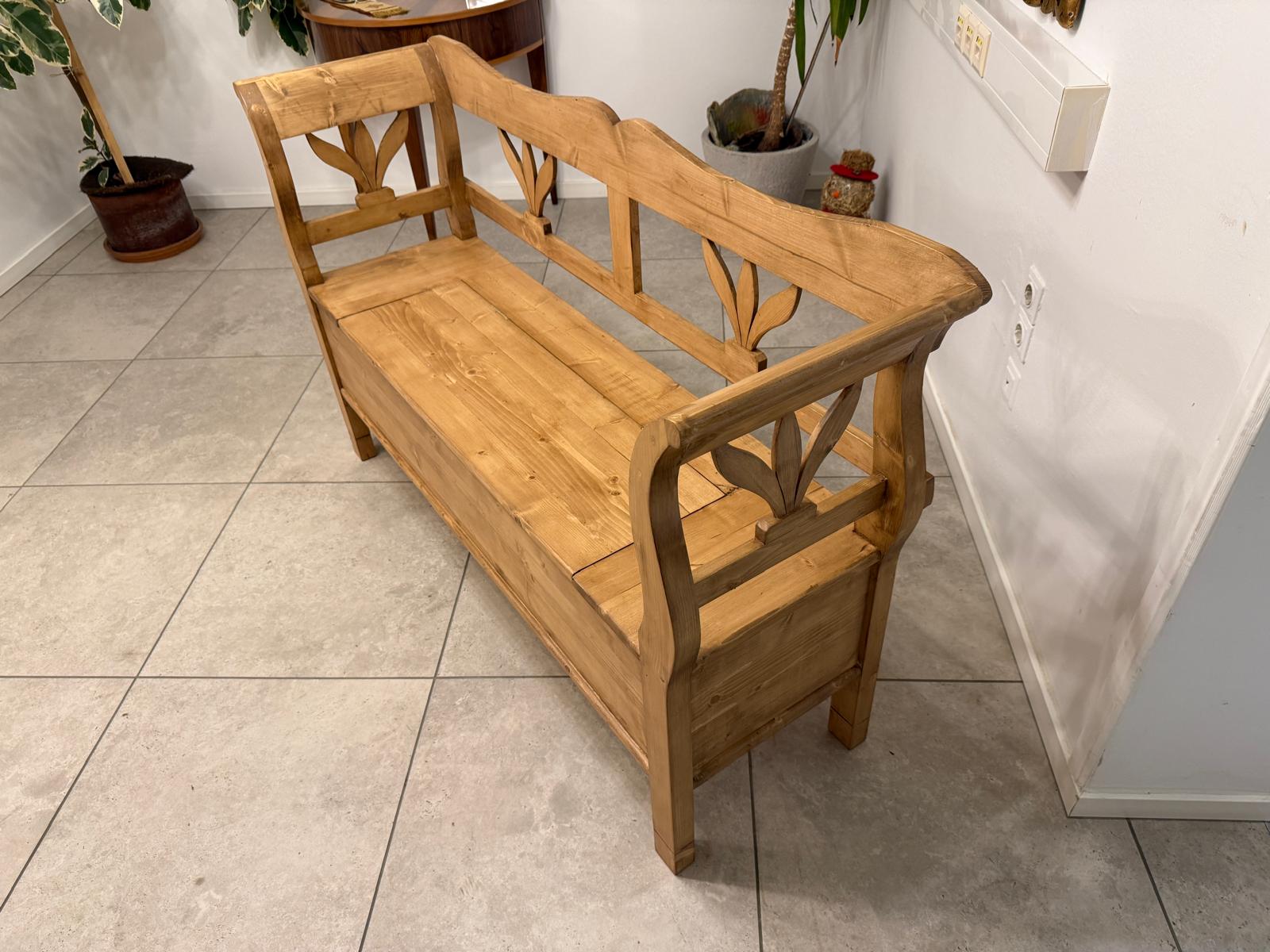 Truhenbank Küchenbank Bauernmöbel Bauernmöbel G2360