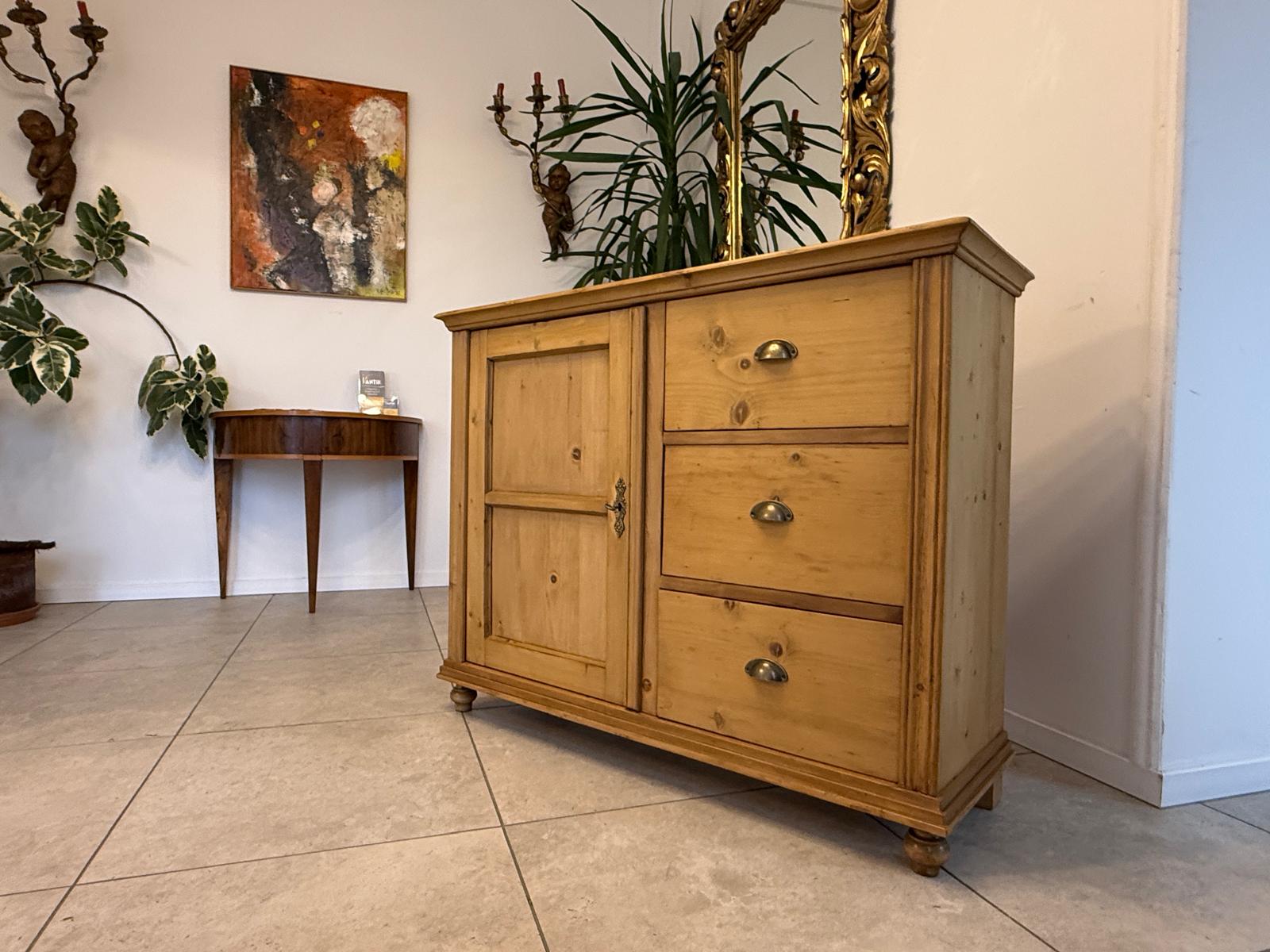 Ladenkommode Bauernmöbel Bauernmöbel Bauernschrank WeichholzG2256