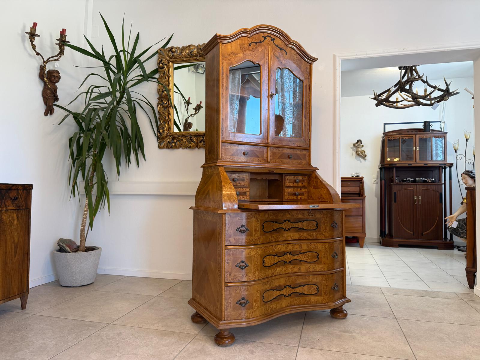 Tabernakel Barockstil Aufsatzsekretär Ladenschrank G1995