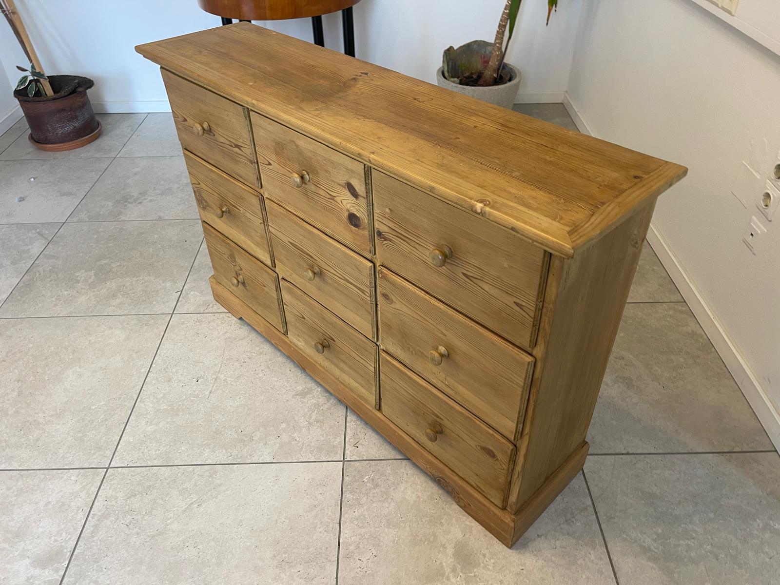 Bäuerliche Kommode 9 Ladenkommode Landhausmöbel Weichholzmöbel G1251