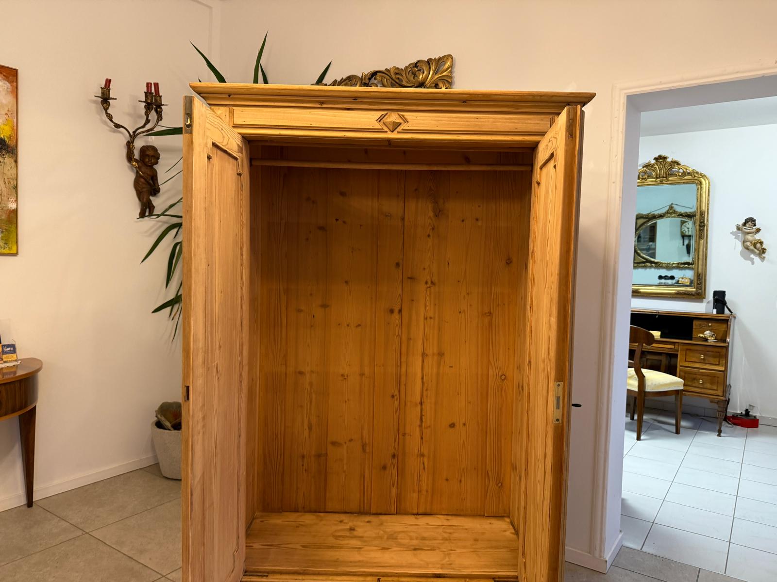 Gründerzeit Bauernschrank Bauernkasten Hallenschrank G2385