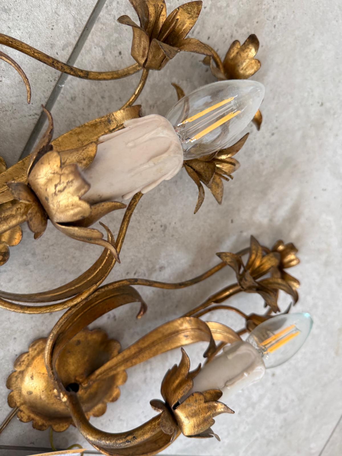 Wandleuchten Wandlampen 2 Stück venzianisch  D2379