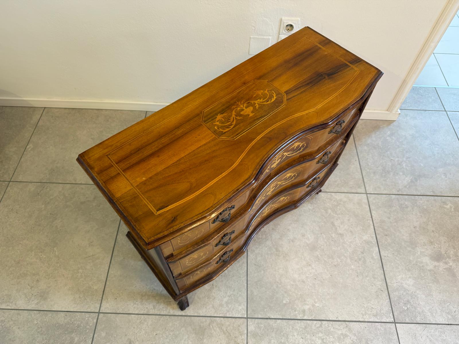 Barockstilkommode 3 Laden Kommode Marketerien G2235