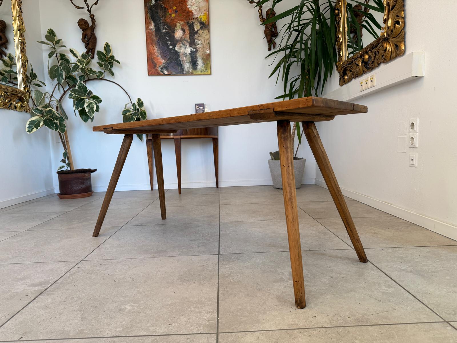 Altes  Bankerl Sitzbank Bankerl Massivholz Bauernbank G2285