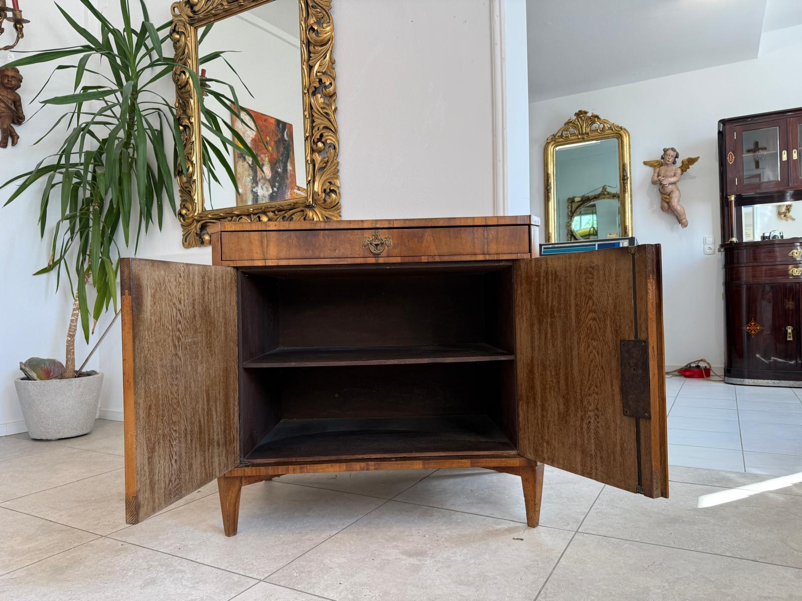 Biedermeier Trumeau Anrichte Schrank Originalstück Authentikum D2387