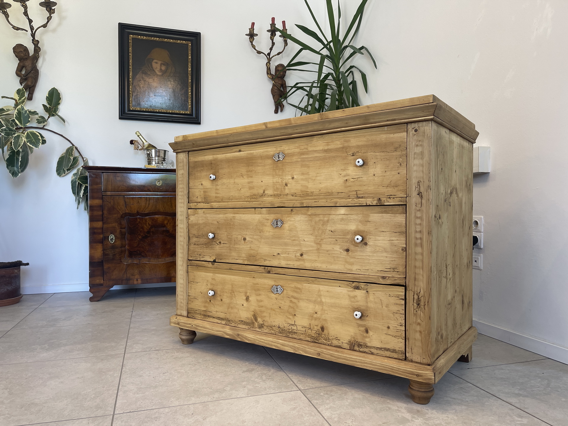 bauernschrank_246 Originale Gründerzeit Kommode Restauriert A4342