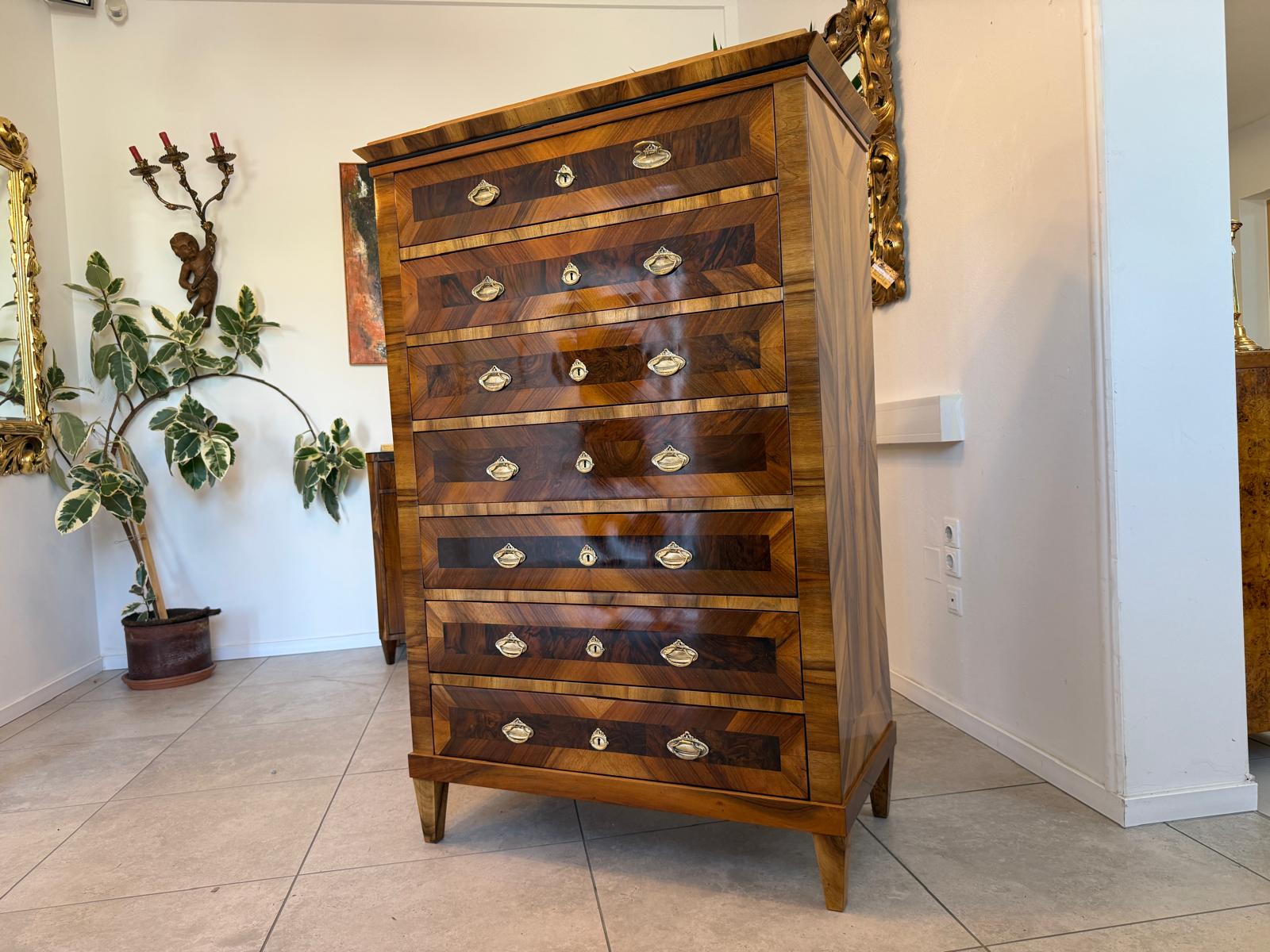 Sale Restaurierte Biedermeier 7 Ladenkommode Wochenkommode G1966