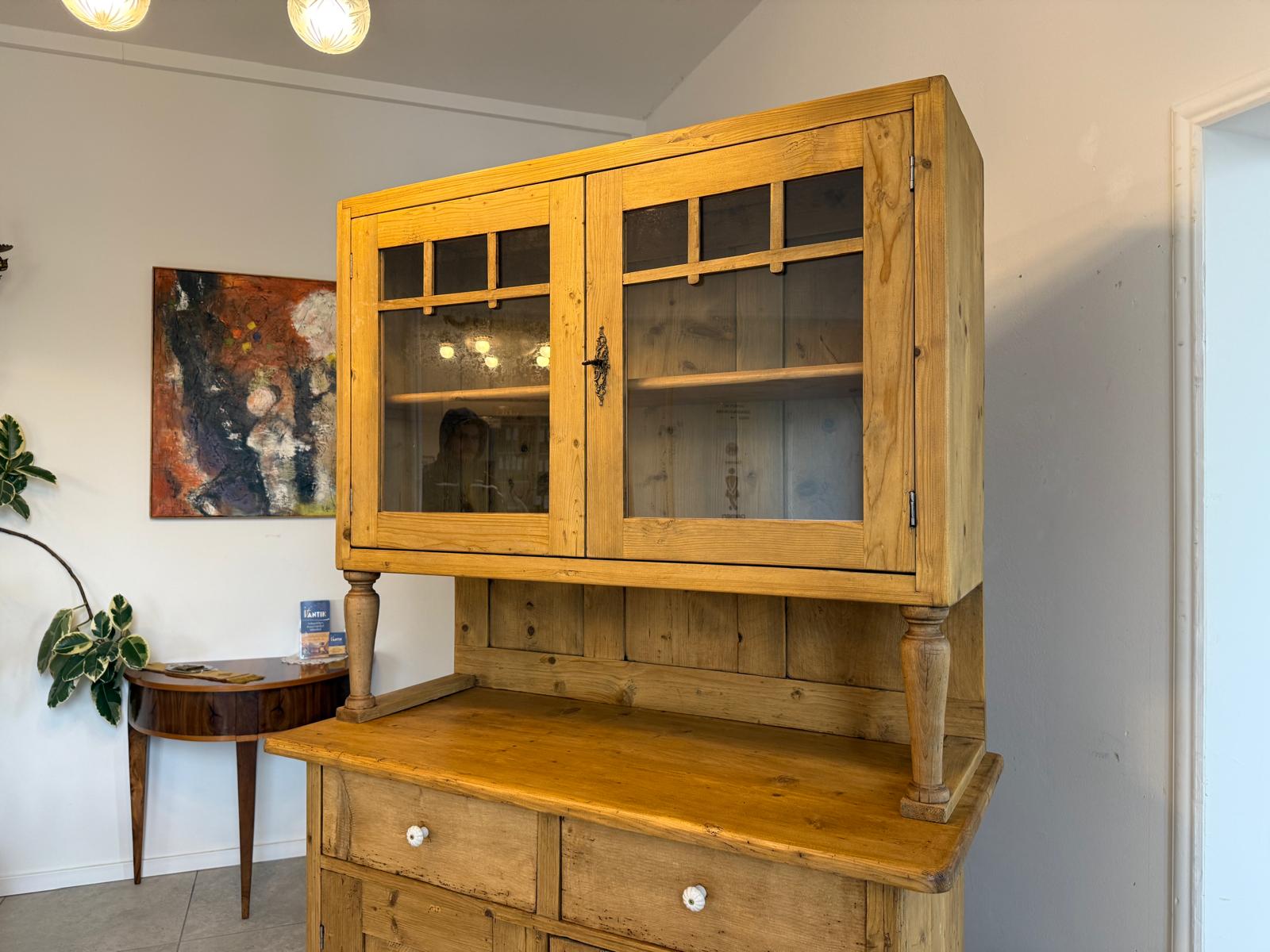 Jugendstil Küchenschrank Küchenkredenz Antik G2333