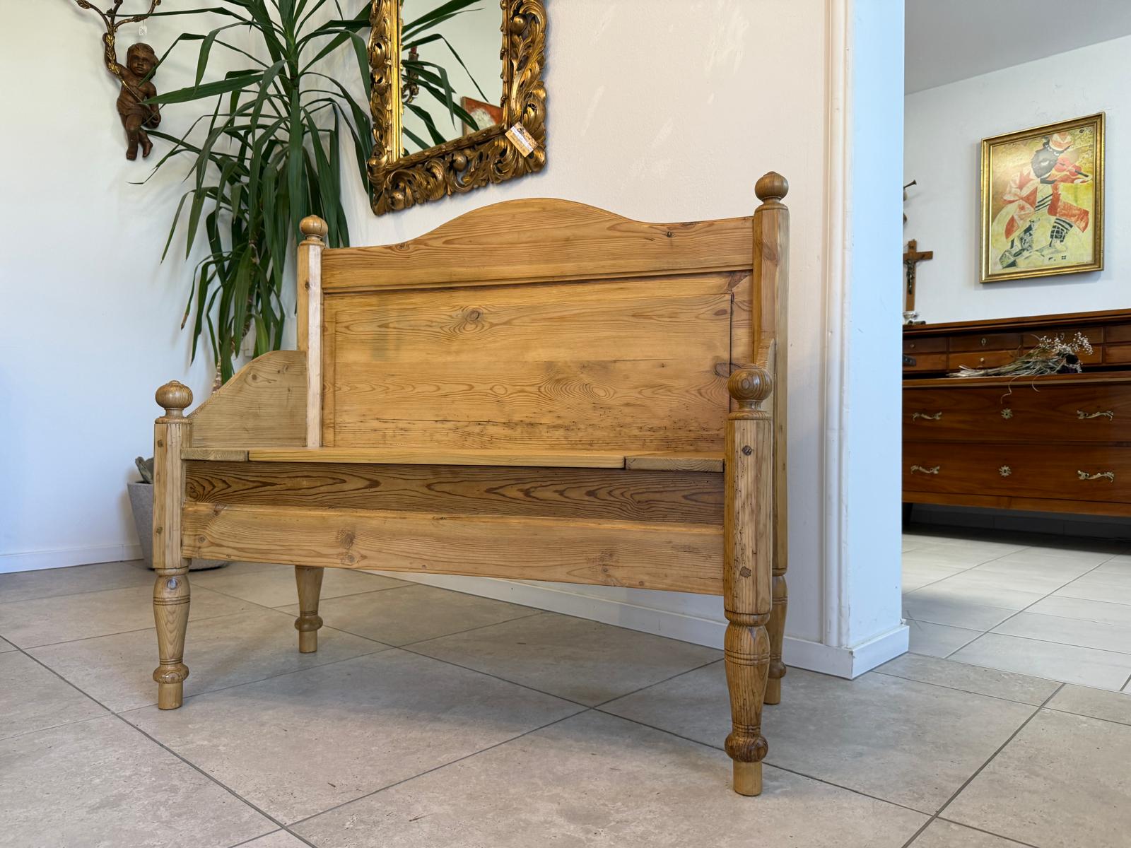 Provinzielle Bäuerliche  Truhenbank Landhausbank Bankerl G2004