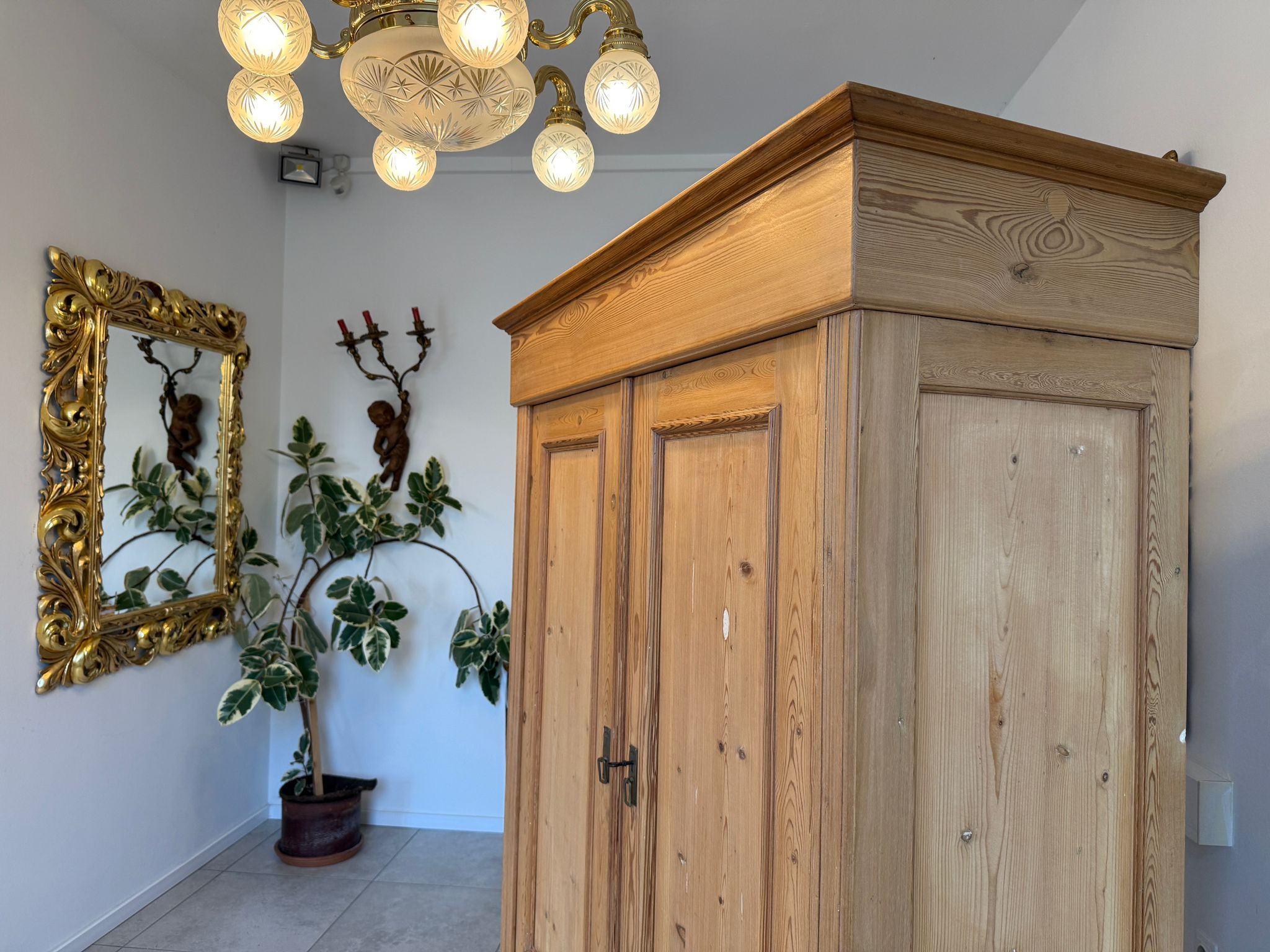 SALE Gründerzeit Bauernschrank Biedermeier Schrank G2230