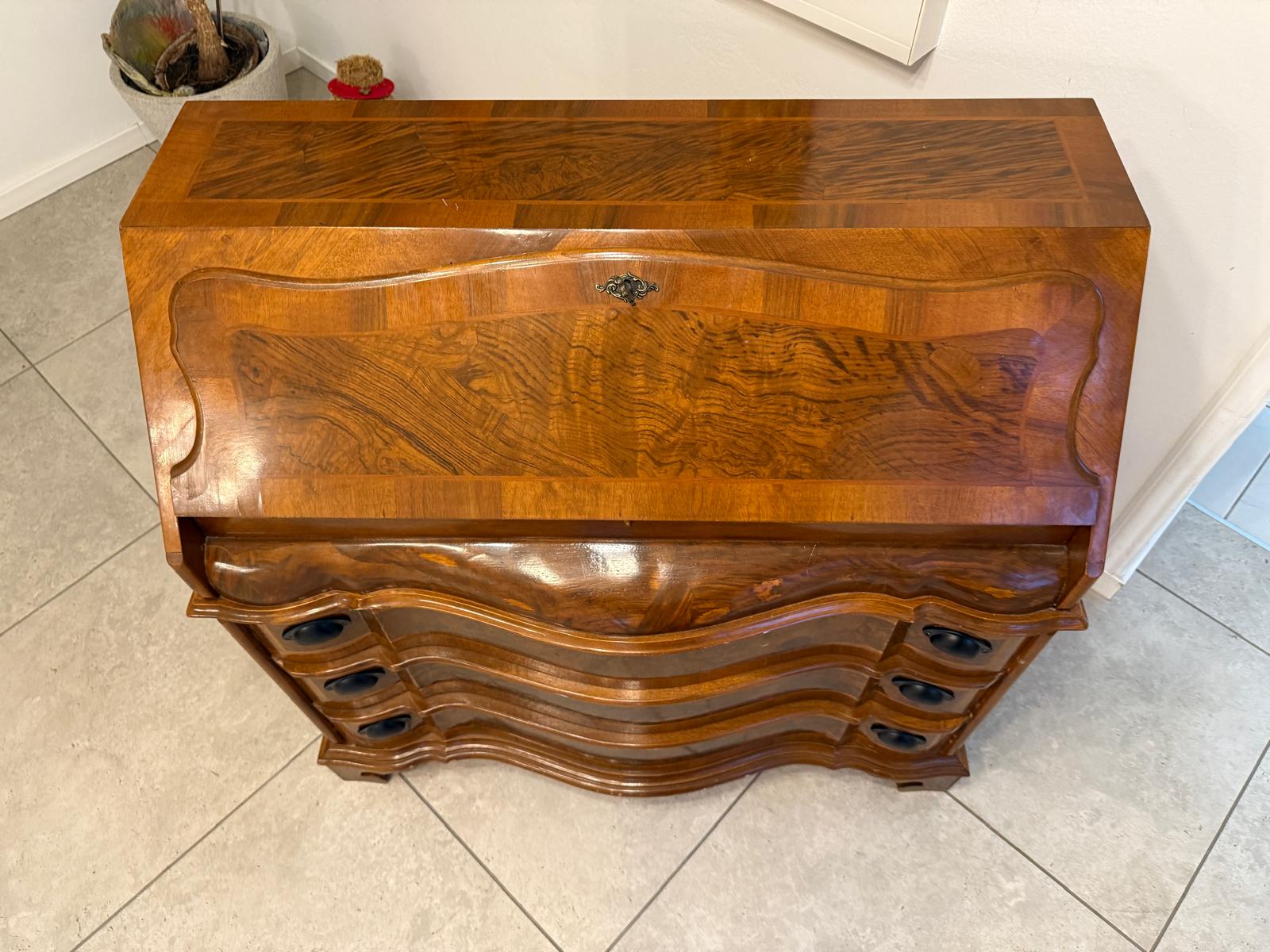 Sekretär Schreibsekretär Barockstil Marketerien Traum G2314