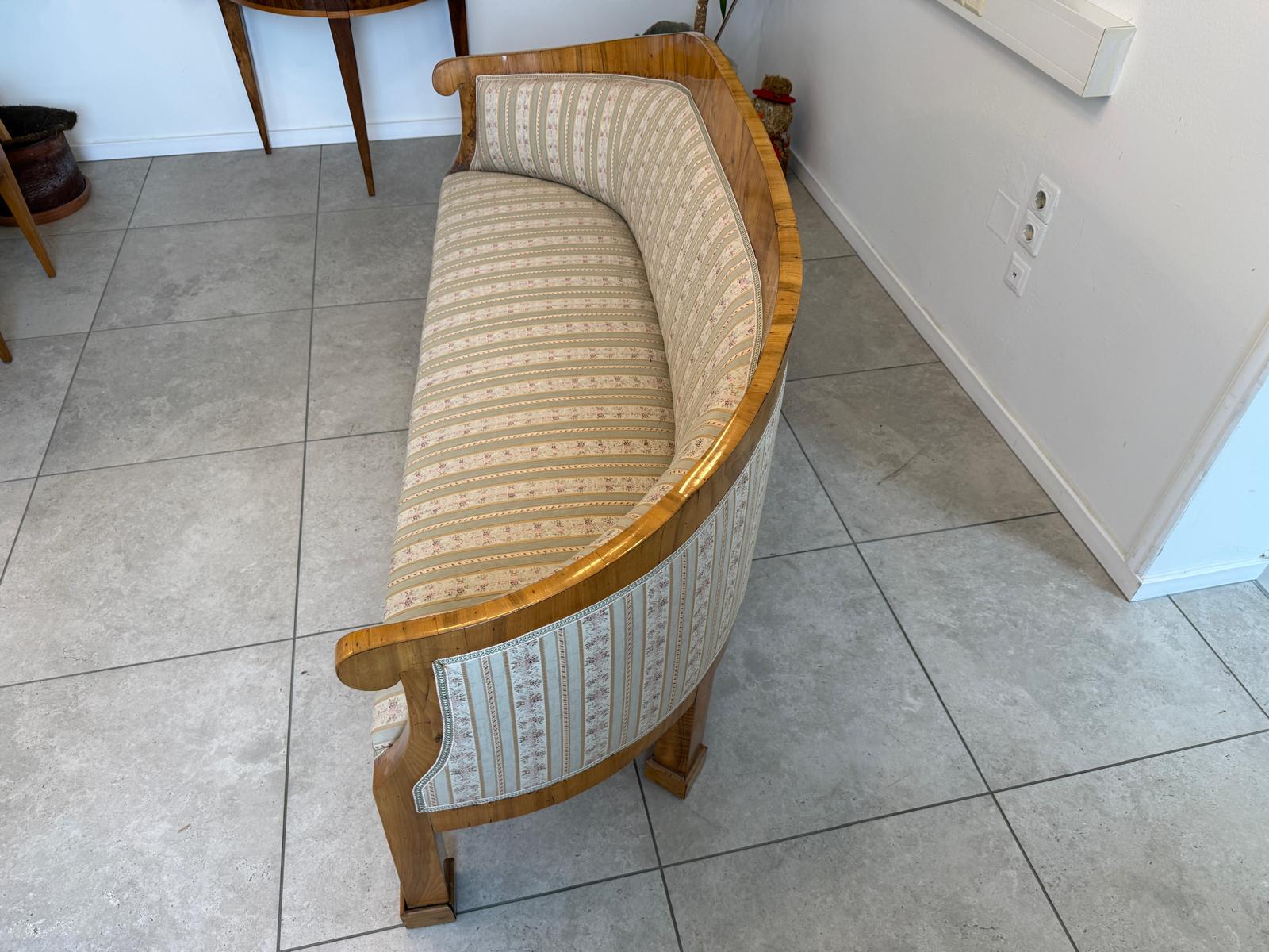 Originales Spätbiedermeier Sofa Diwan Couch D1003