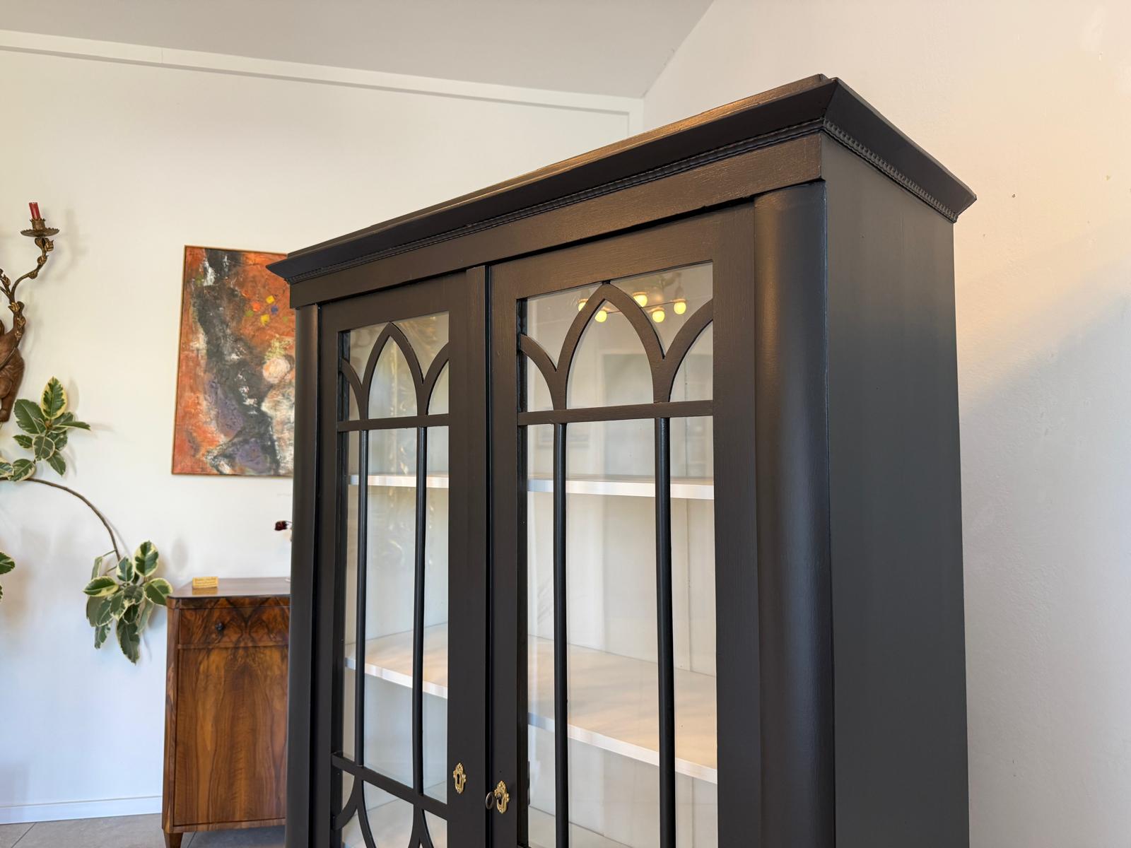 Sale Jugendstil Vitrine / Bücherschrank/ Antiquität / Originalstück G1971