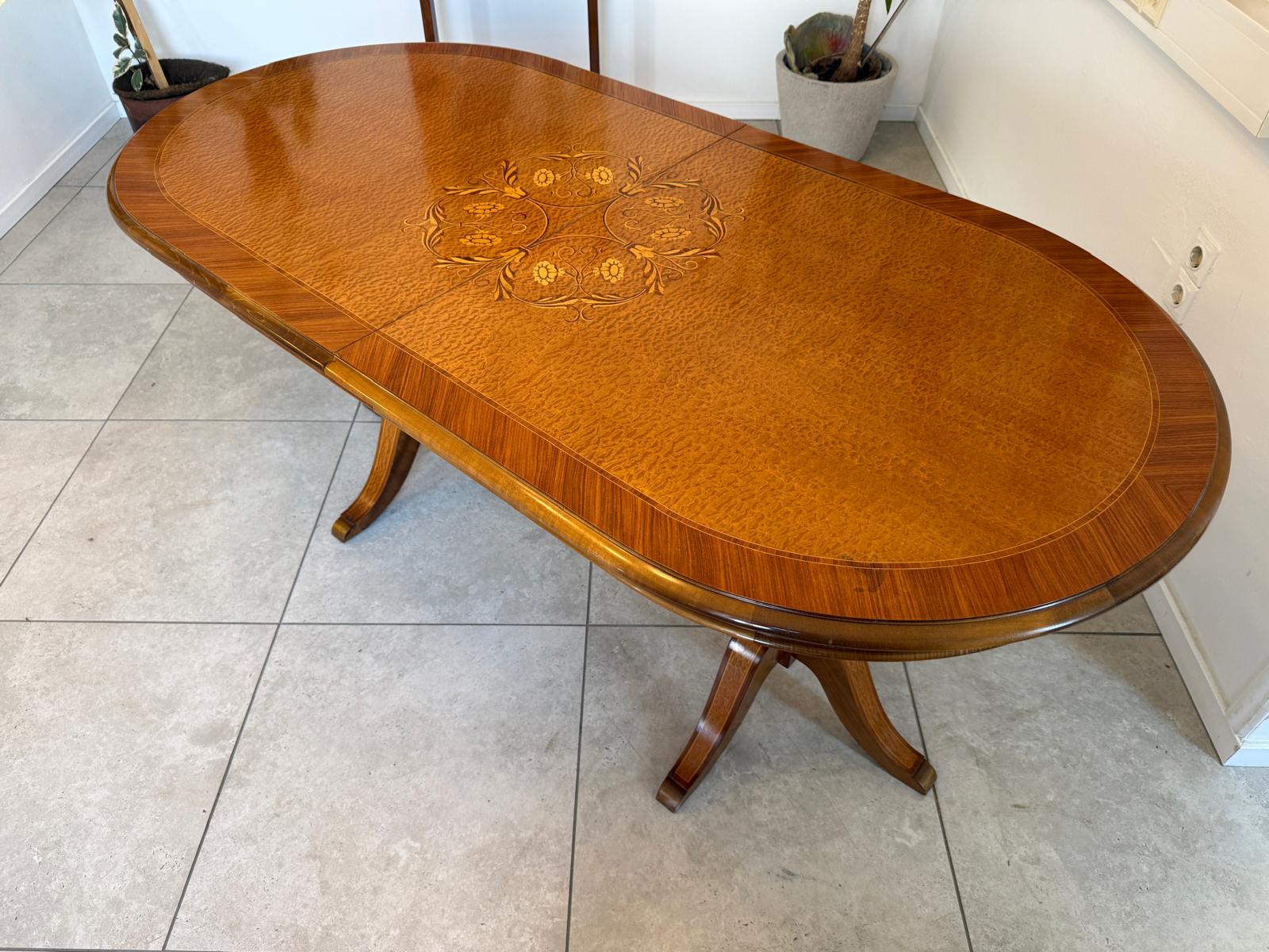 Auszugtisch Esszimmertisch Barockstil Tisch Stilmöbel D1240