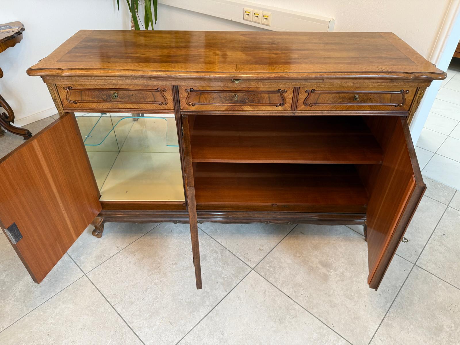 Barocke Anrichte Kommode Sideboard Ablage G1731