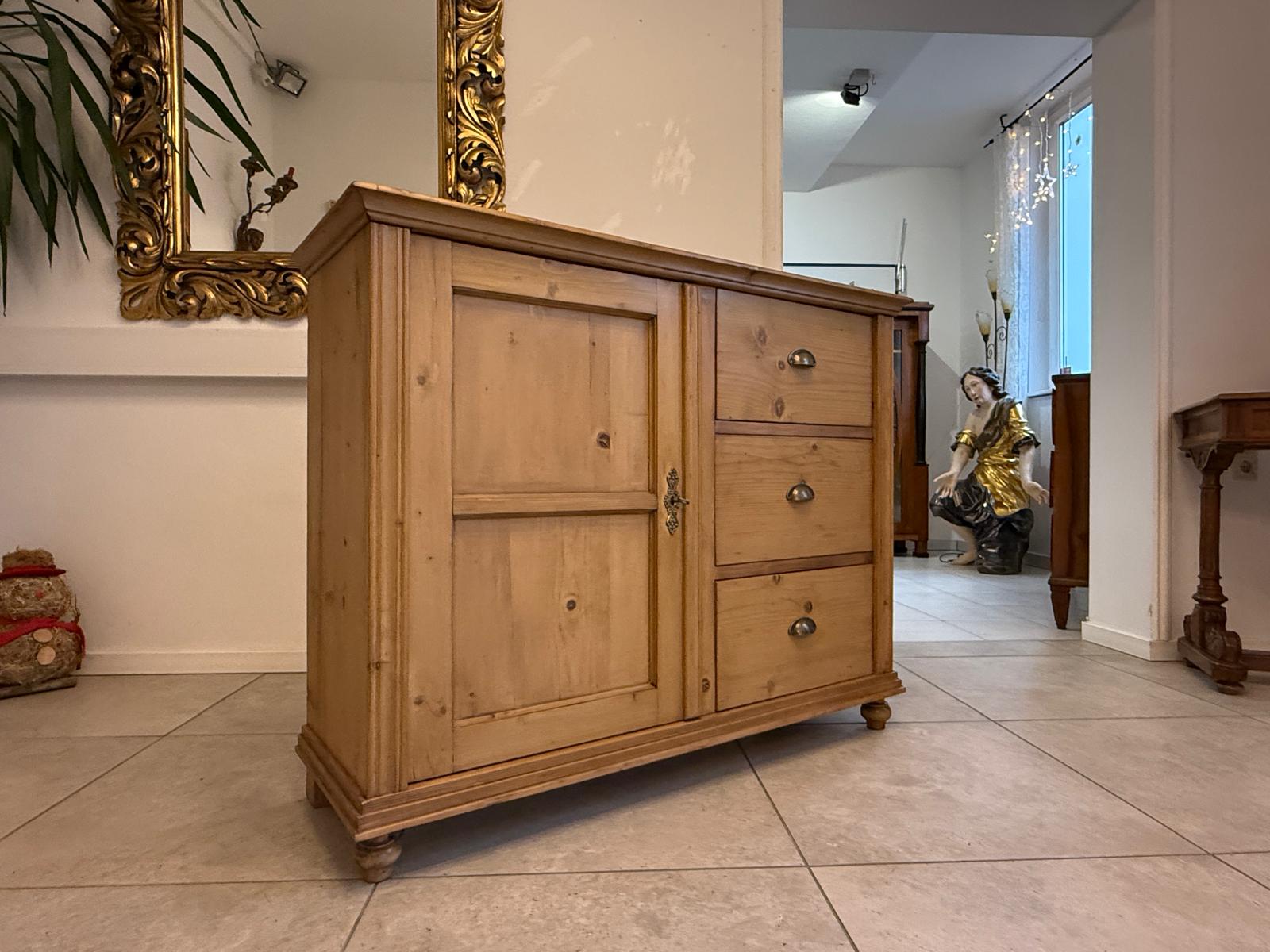 Ladenkommode Bauernmöbel Bauernmöbel Bauernschrank WeichholzG2256