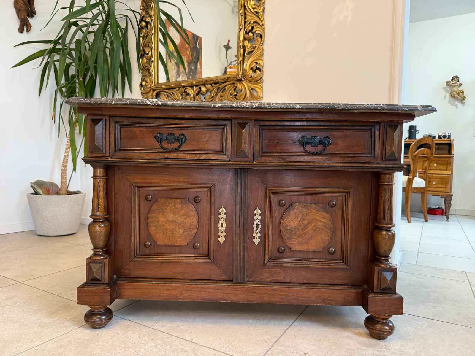 Sale Gründerzeit Anrichte Kommode Original Waschtisch G2142