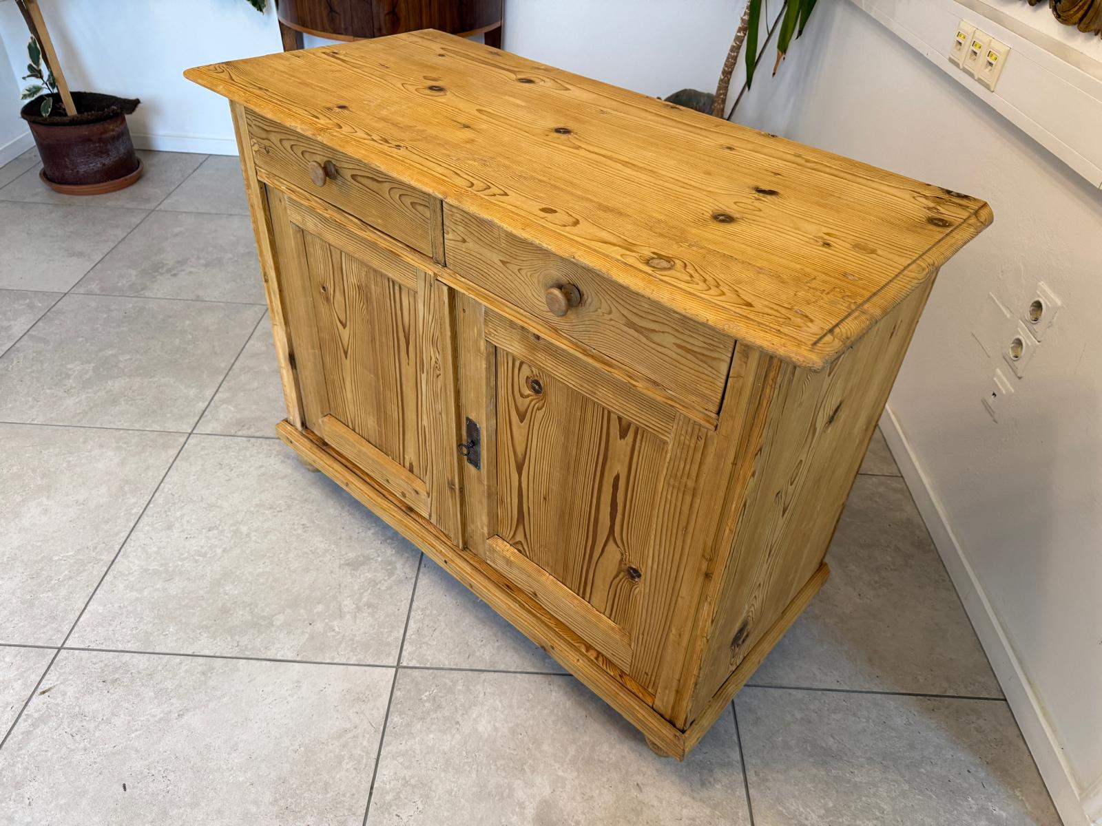 Bäuerliche Gründerzeit Anrichte Kommode Kasterl Bauernmöbel Antik G2217